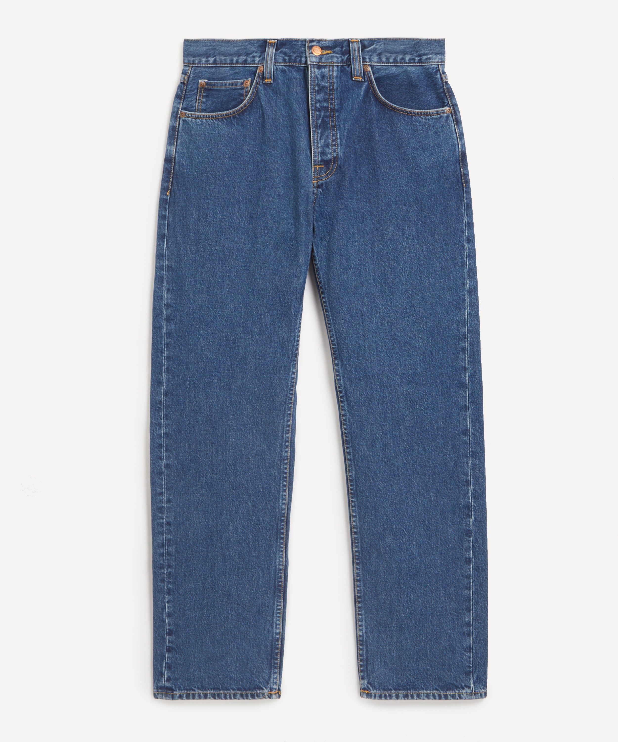 Nudie Jeans - Rad Rufus Straight Leg Jeans in Morning Soul image number 0