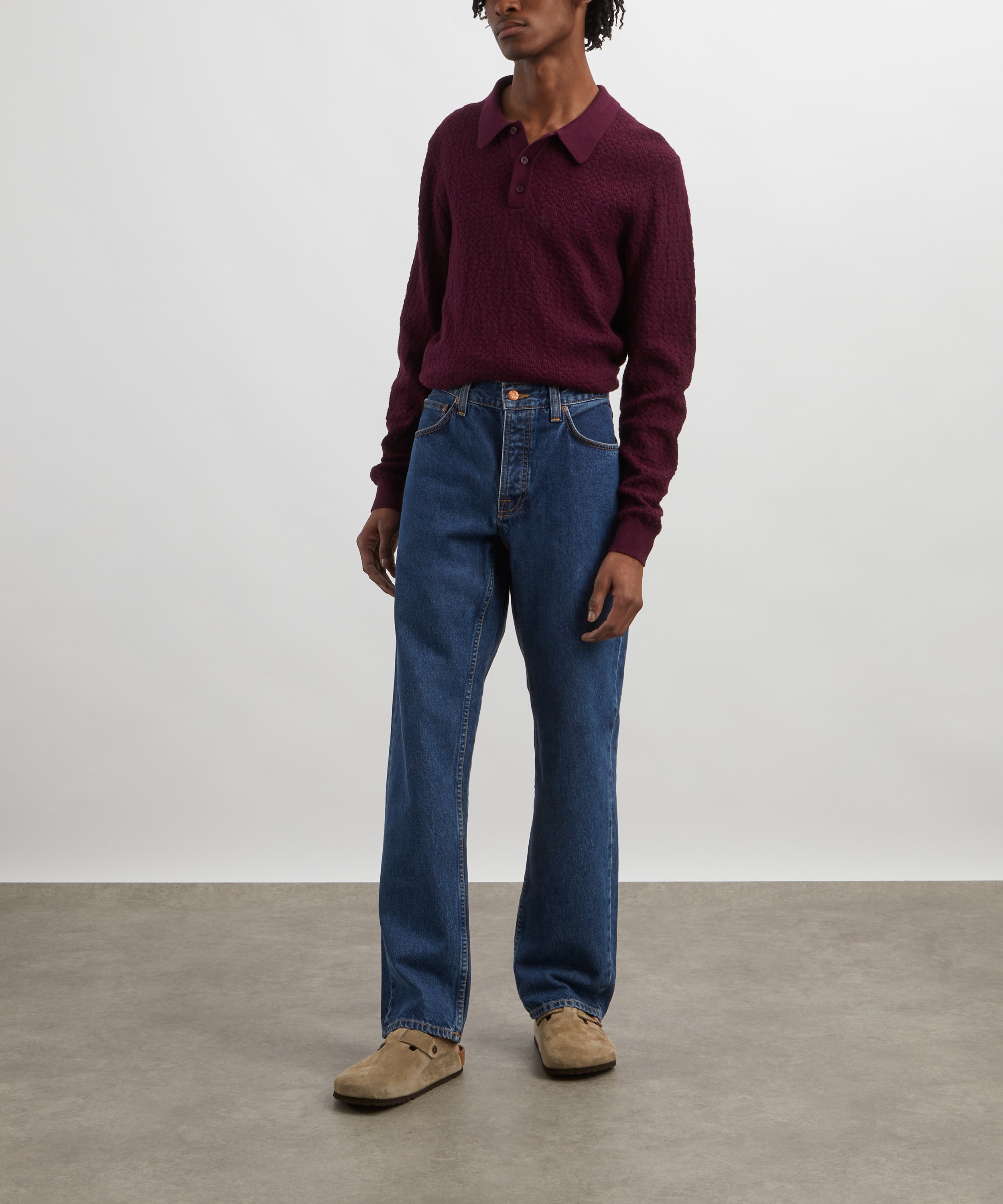 Nudie Jeans - Rad Rufus Straight Leg Jeans in Morning Soul image number 1