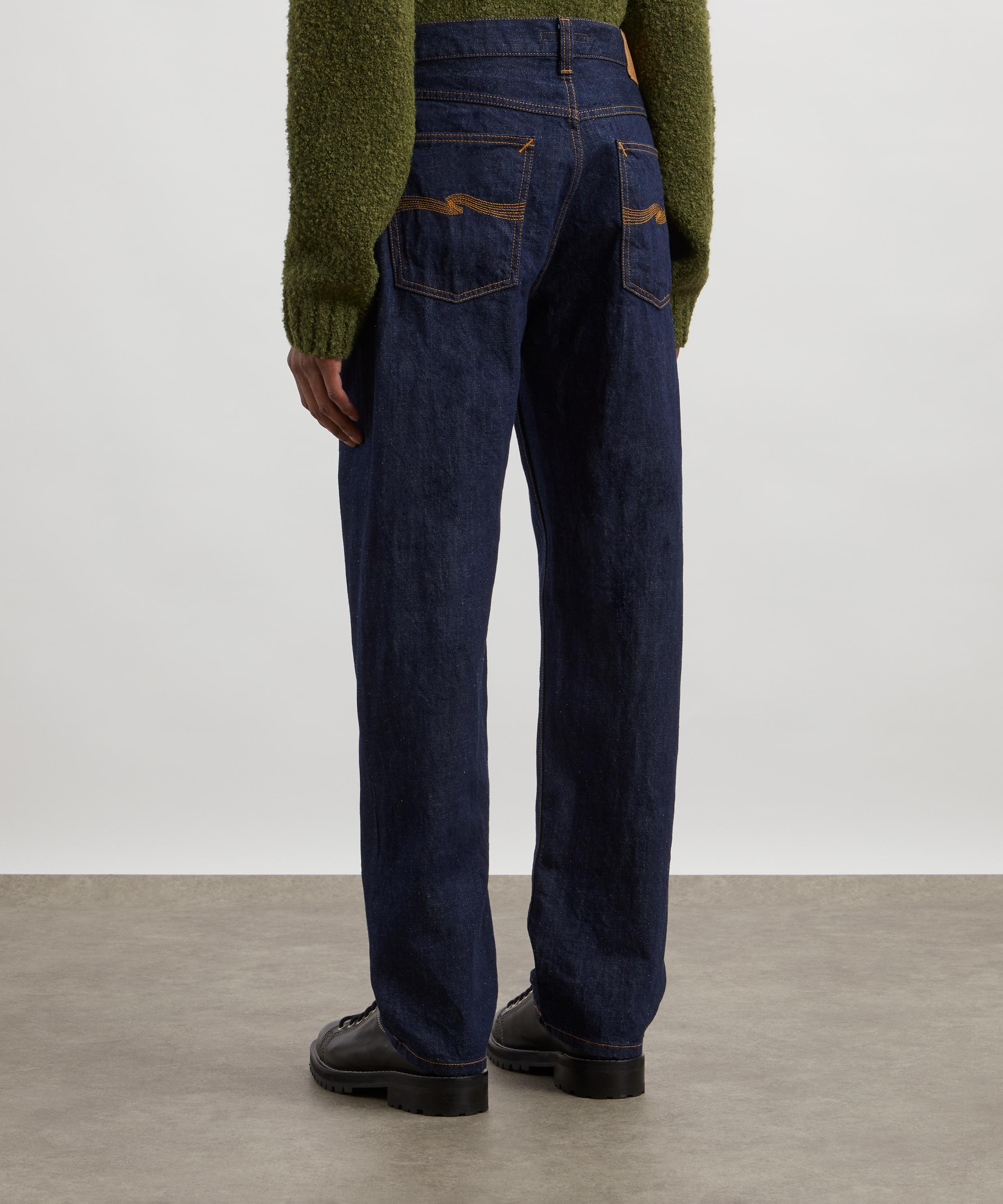 Nudie Jeans - Rad Rufus 40s Straight Leg Jeans in Redcast image number 3