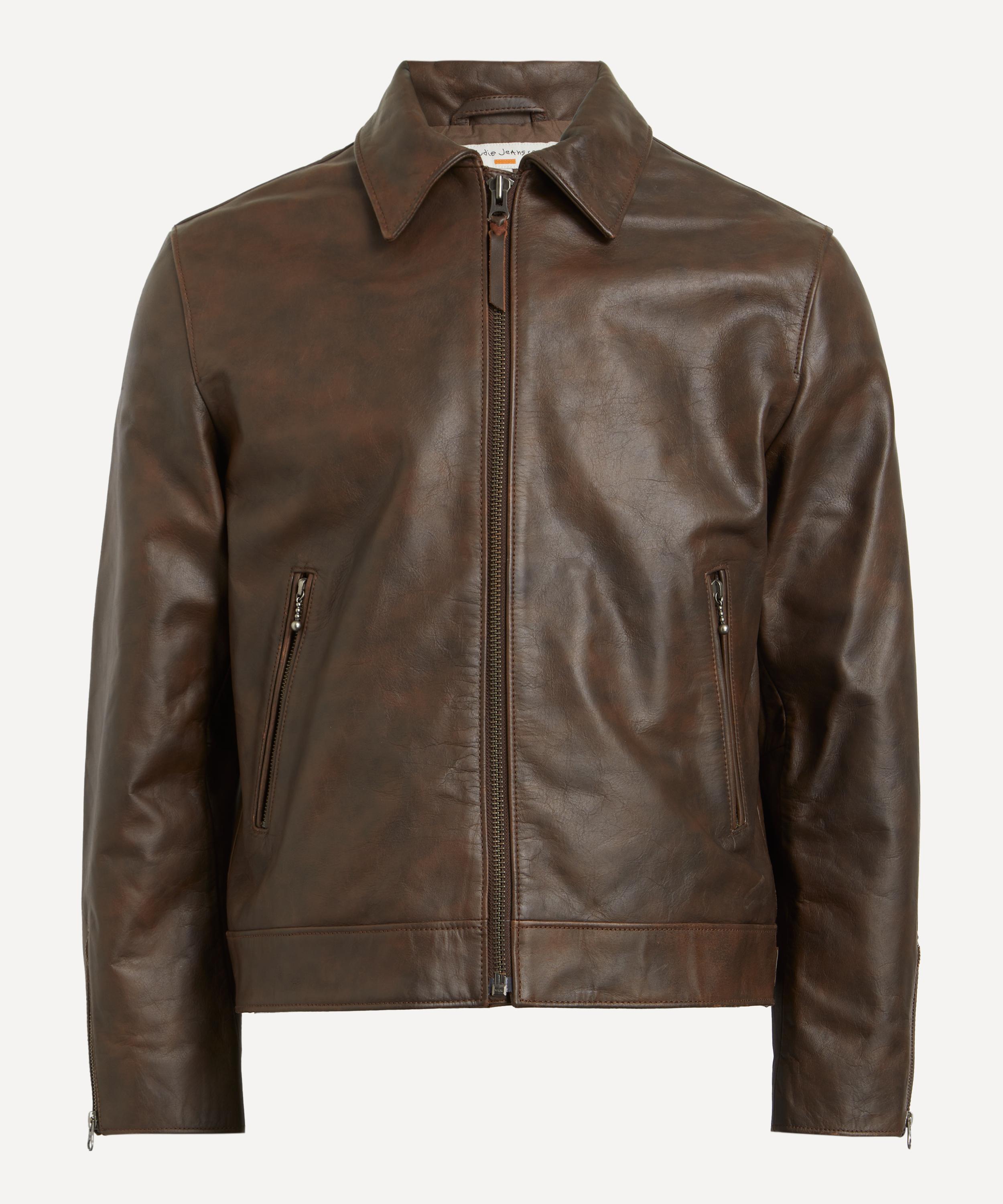 Nudie Jeans - Eddy Rider Leather Jacket image number 0