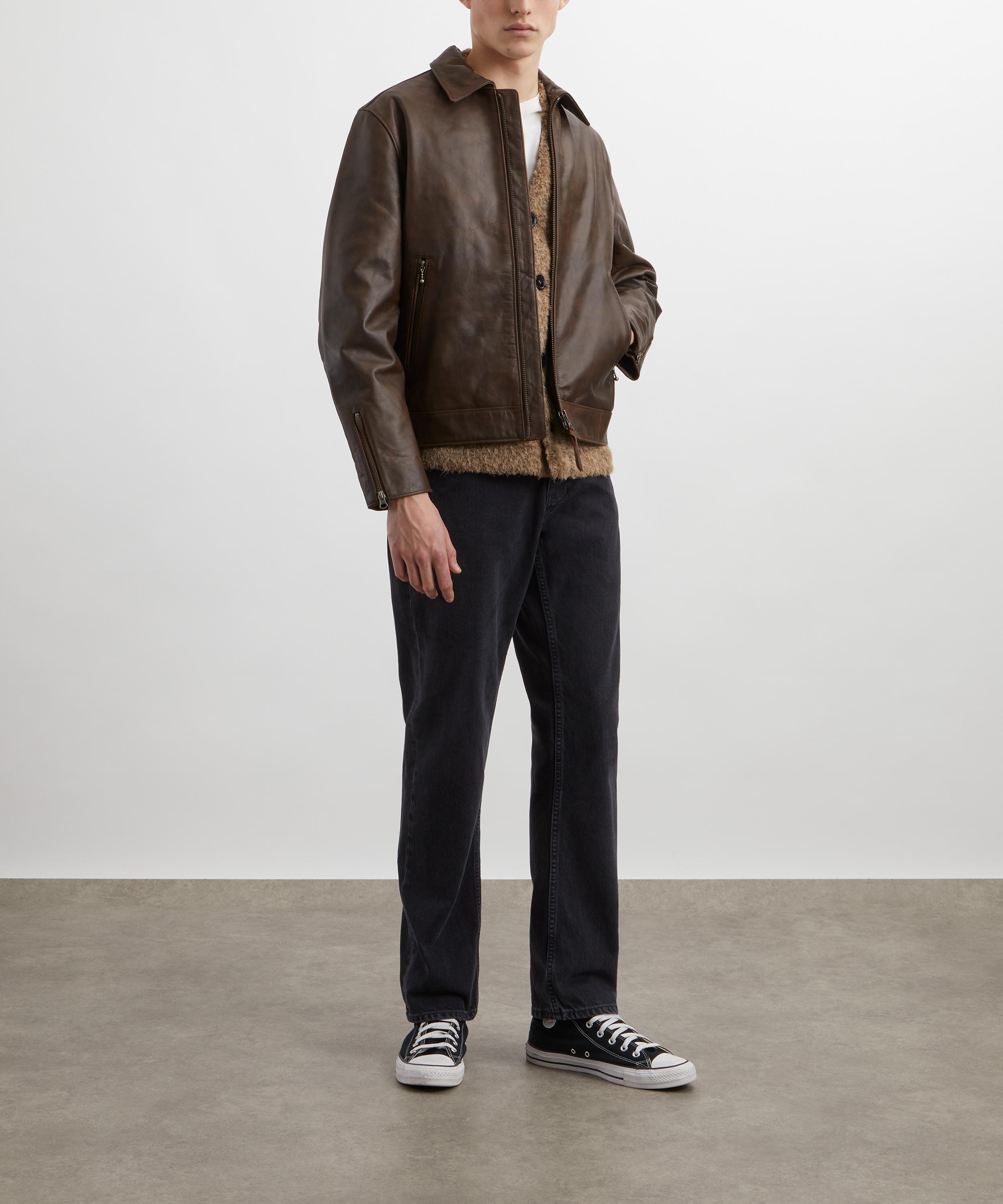 Nudie Jeans - Eddy Rider Leather Jacket image number 1