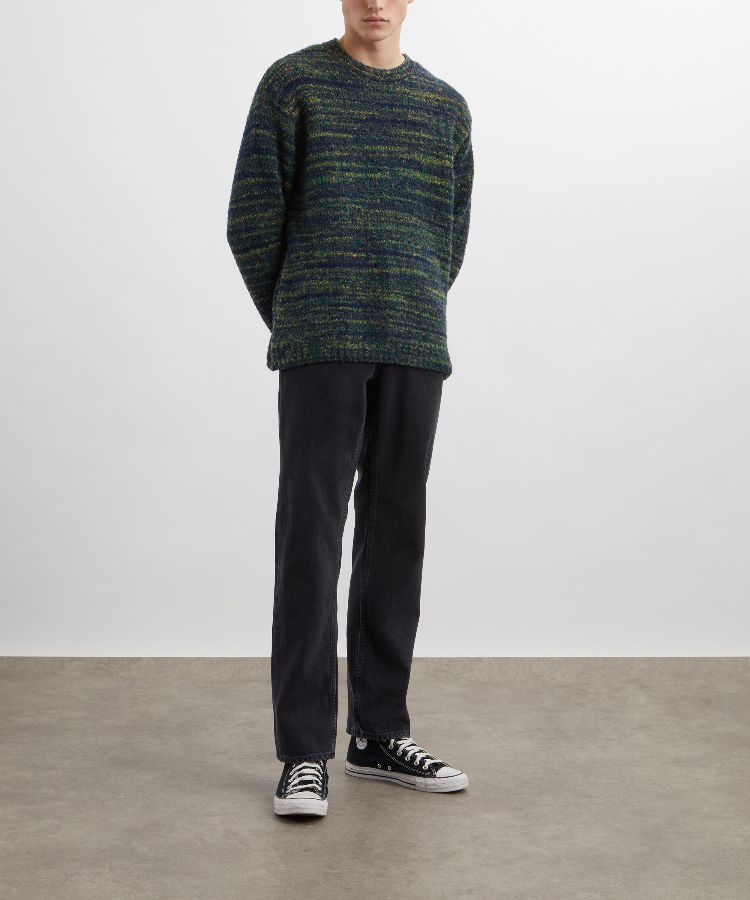 Nudie Jeans - Gurra Bouclé Knit Wool Jumper image number 1