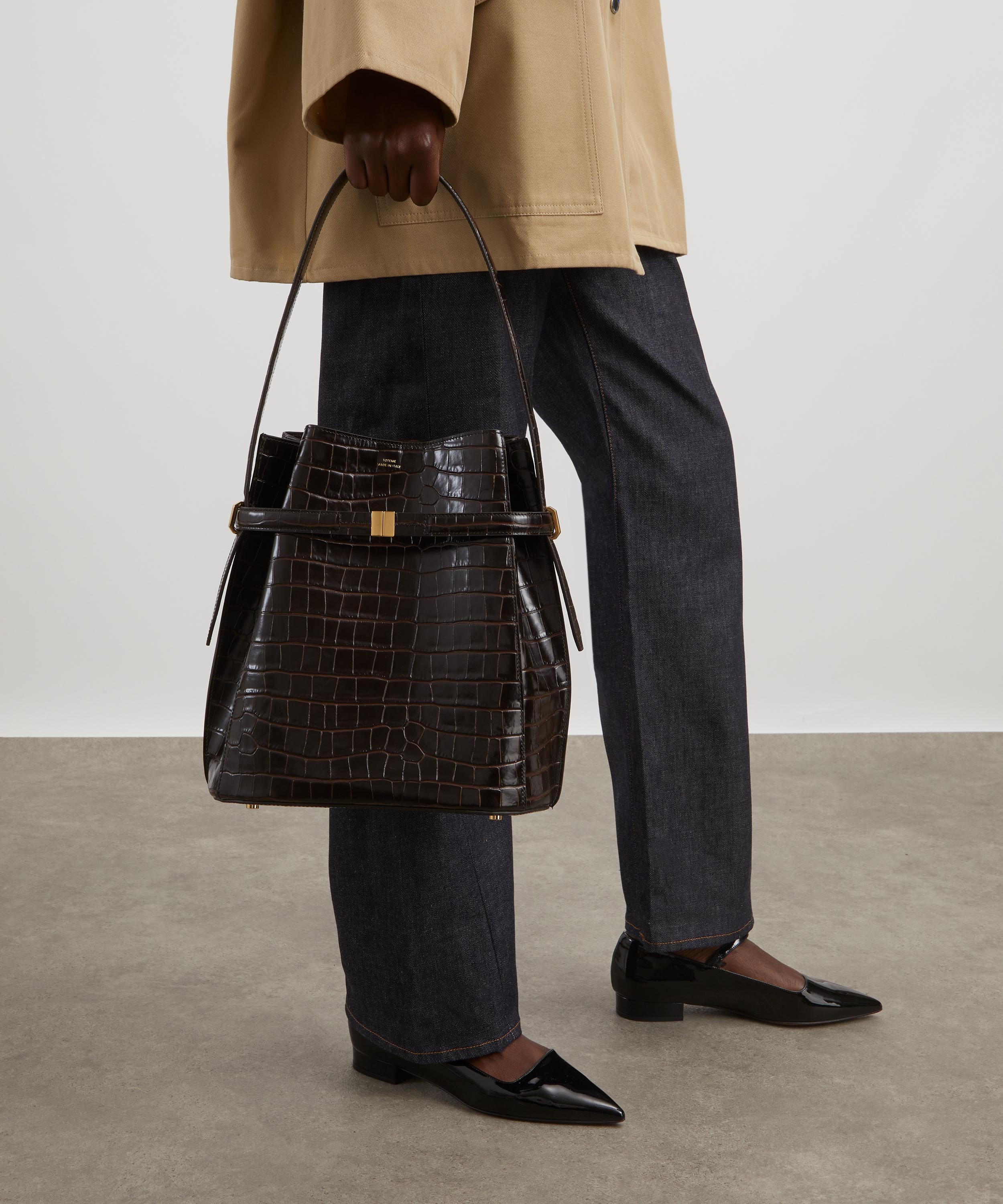 バッグ・カバンその他 Toteme Belted bucket bag Belted Naplack bucket bag black – TOTEME