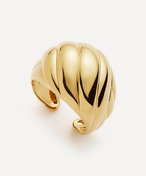 Missoma X Rouje 18ct Gold-Plated Kat Chunky Dome Ring | Liberty Missoma X Rouje 18ct Gold-Plated Kat Chunky Dome Ring | Liberty