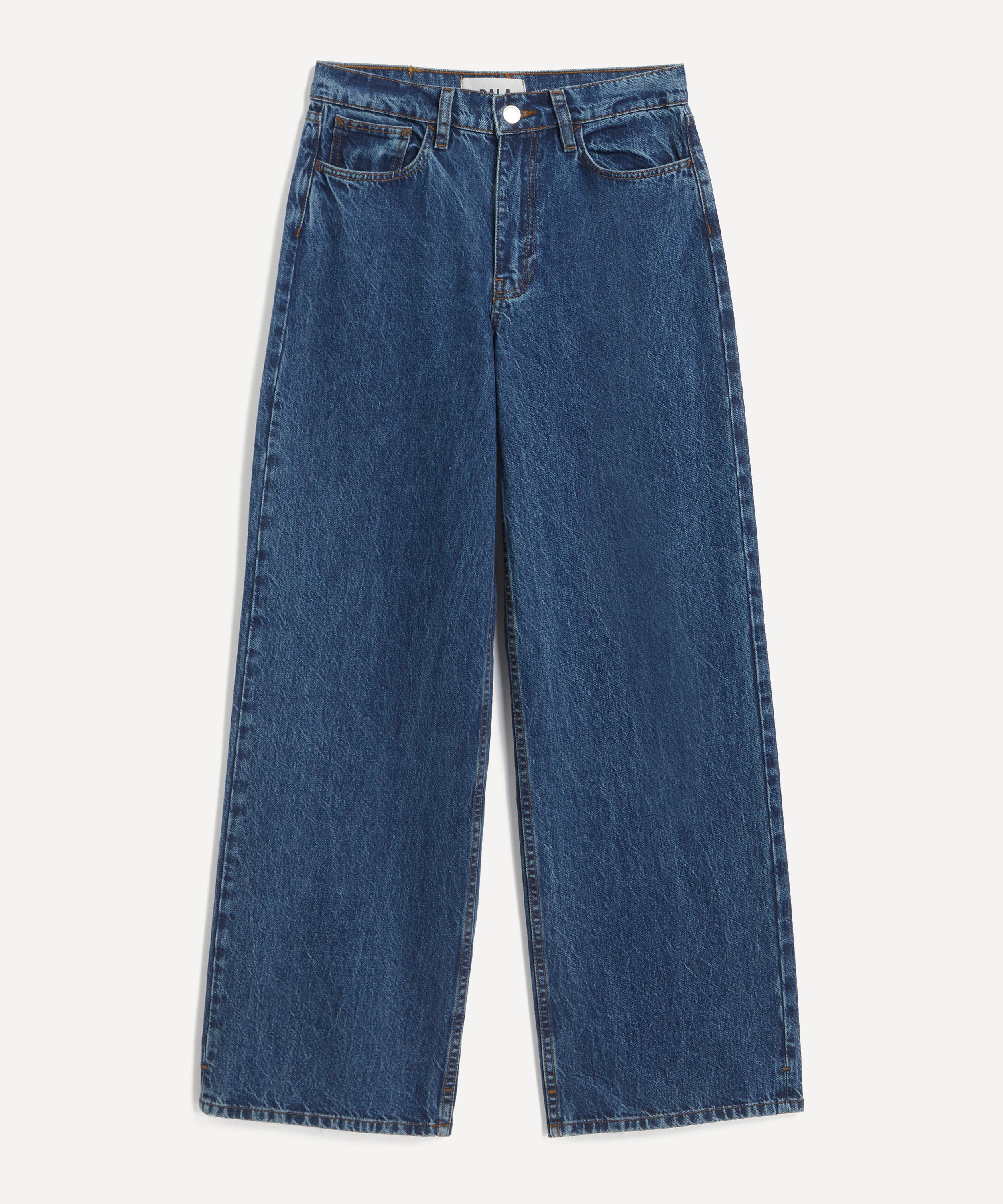 DALA - Sling Jeans in Flat Blue