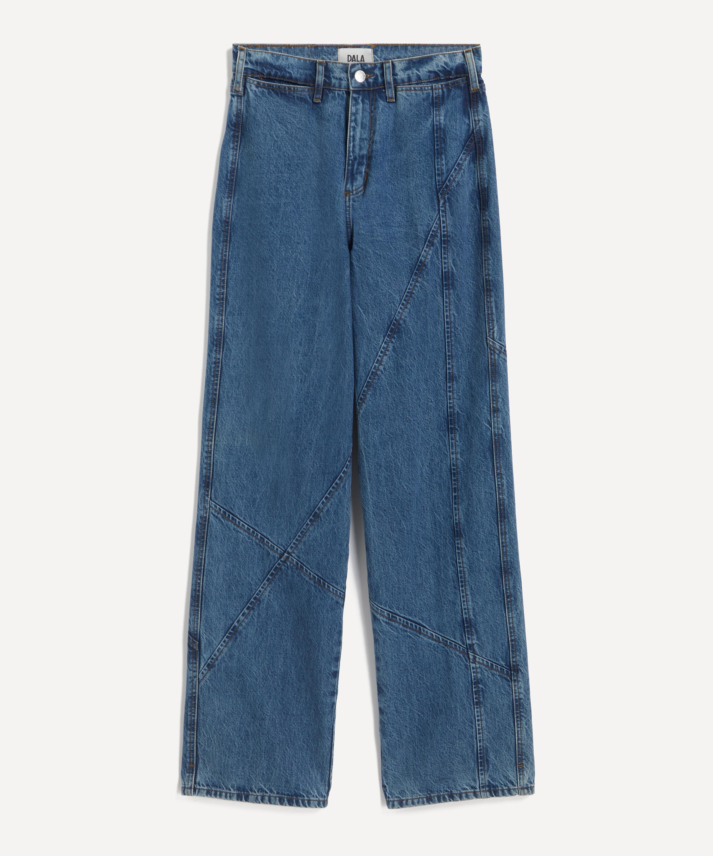 DALA - Angle Starch Jeans in Cornflower