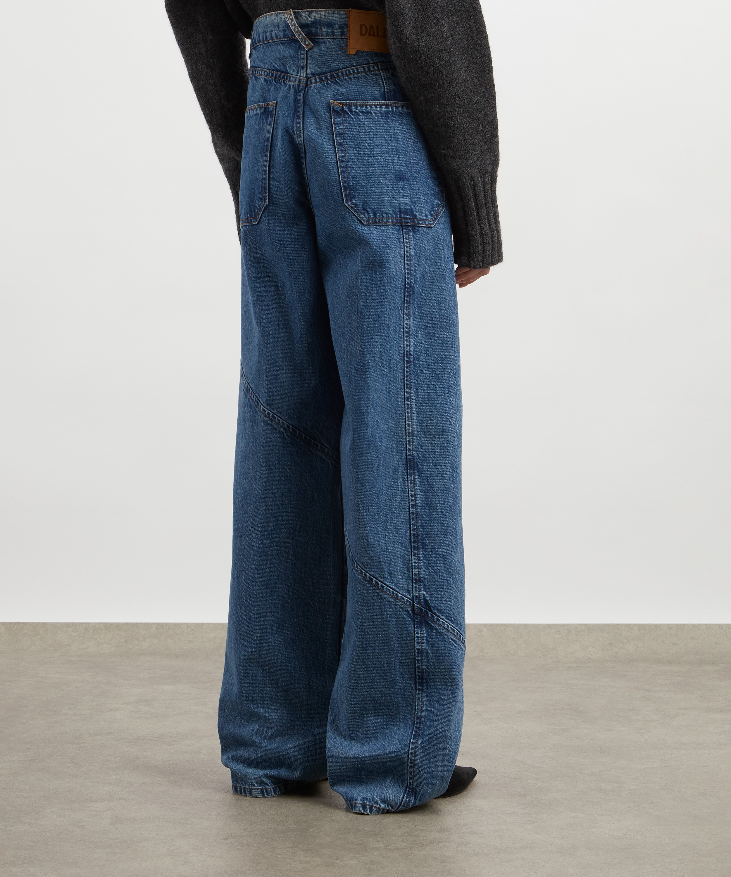 DALA - Angle Starch Jeans in Cornflower image number 3