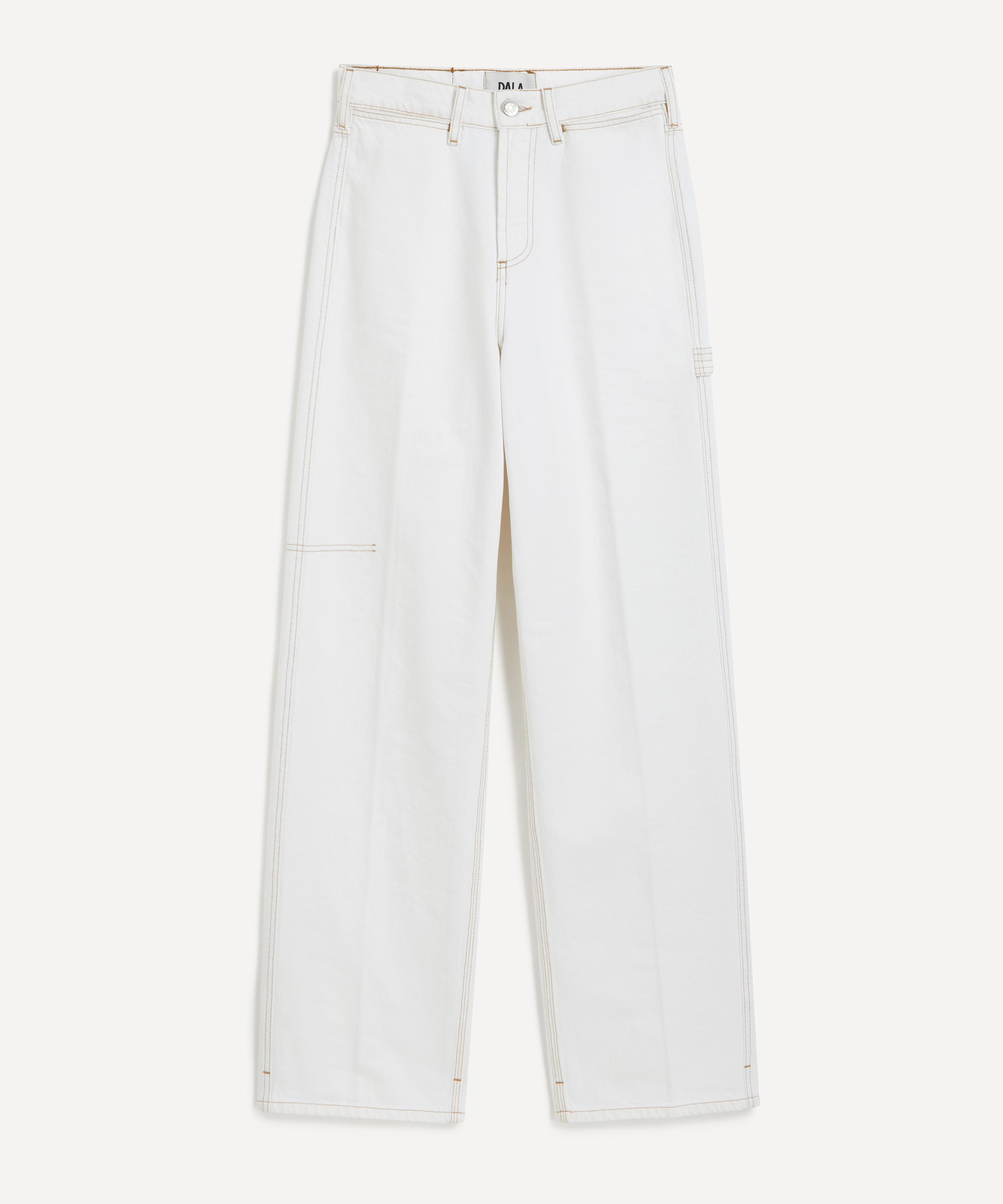 DALA - Starch Jeans in White Optico