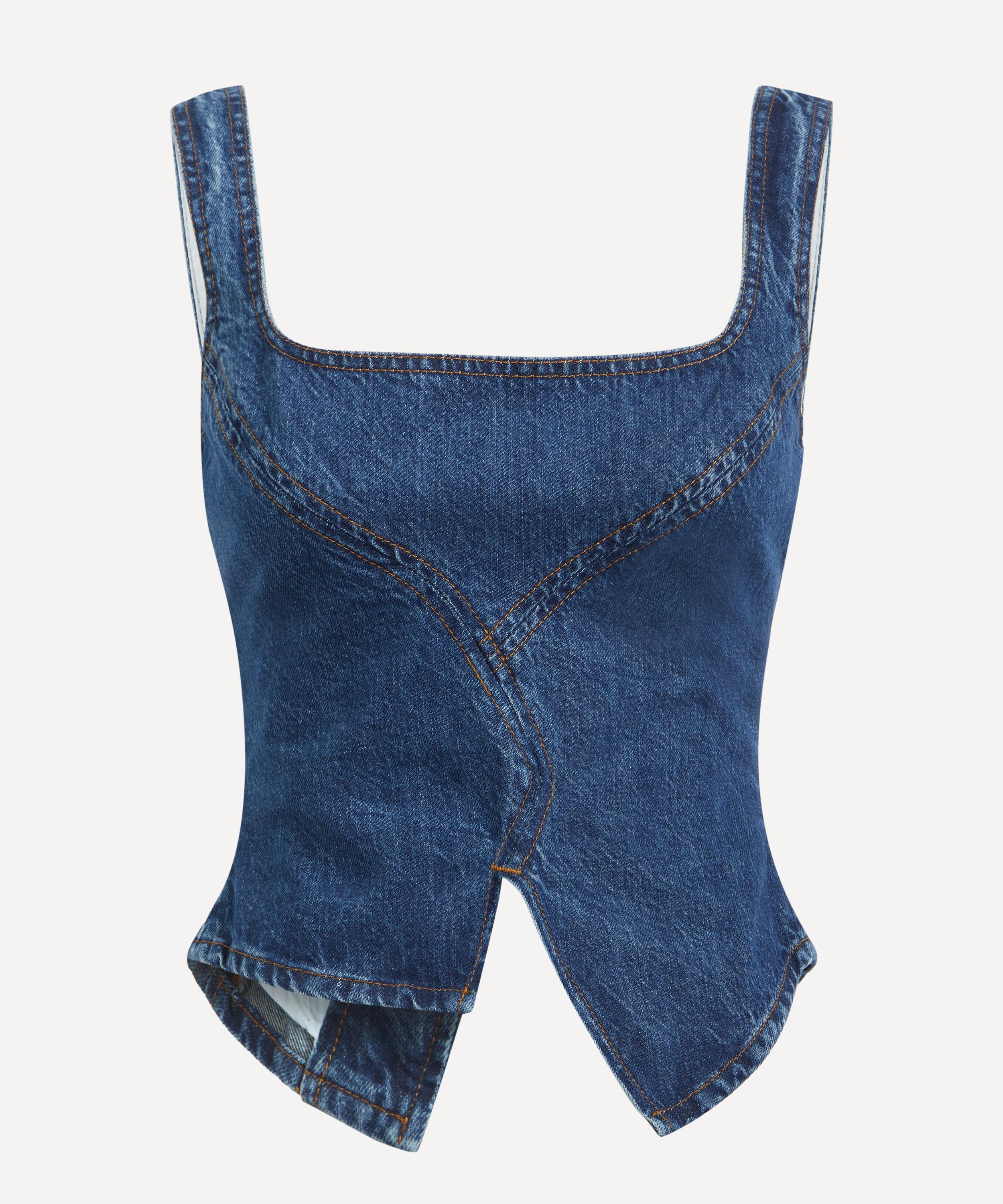 DALA - Denim Broken Corset