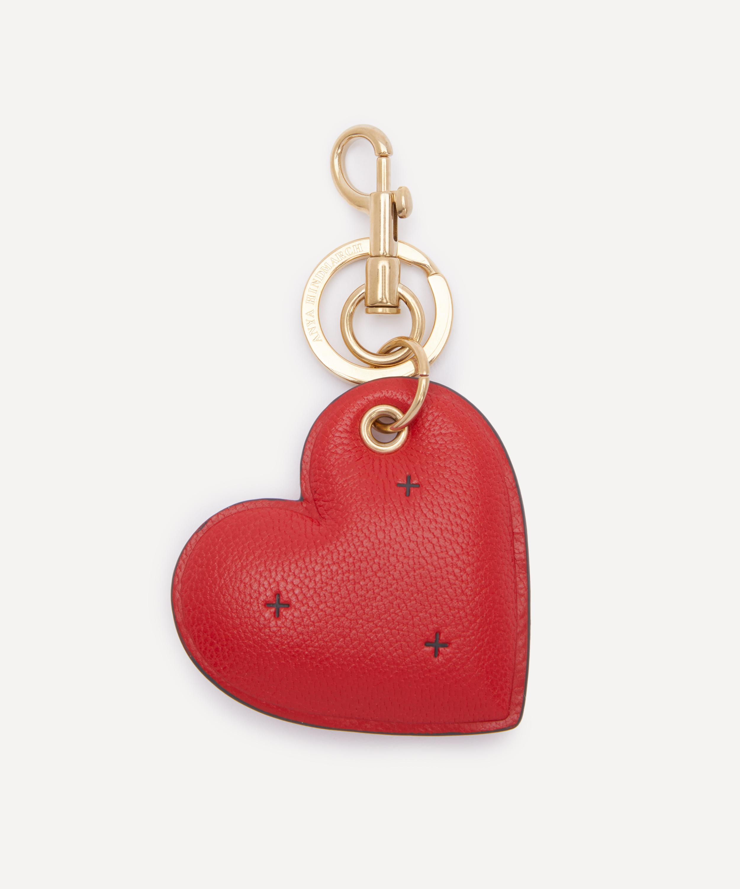 Anya Hindmarch - Chubby Leather Heart Charm image number 0