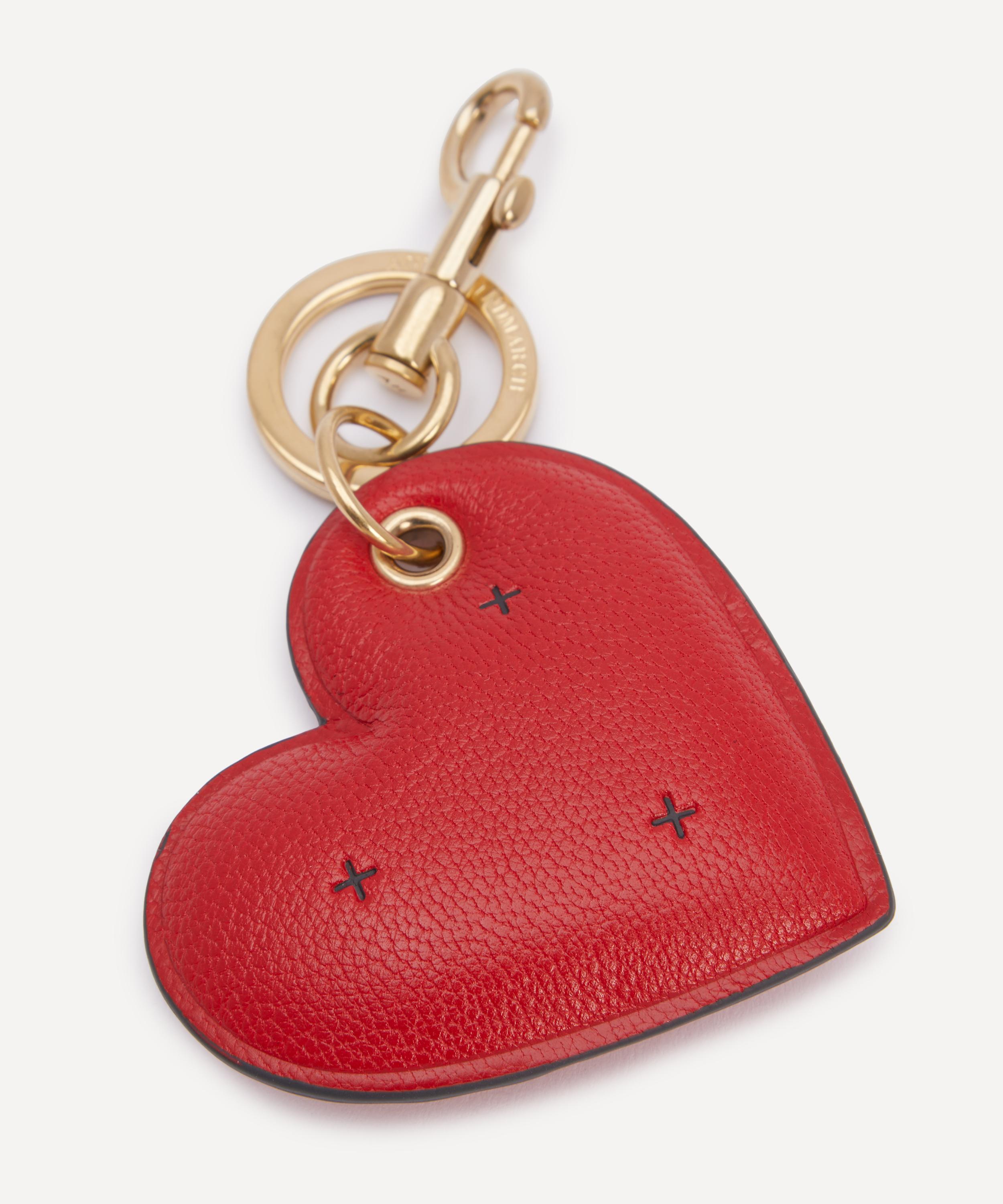 Anya Hindmarch - Chubby Leather Heart Charm image number 1