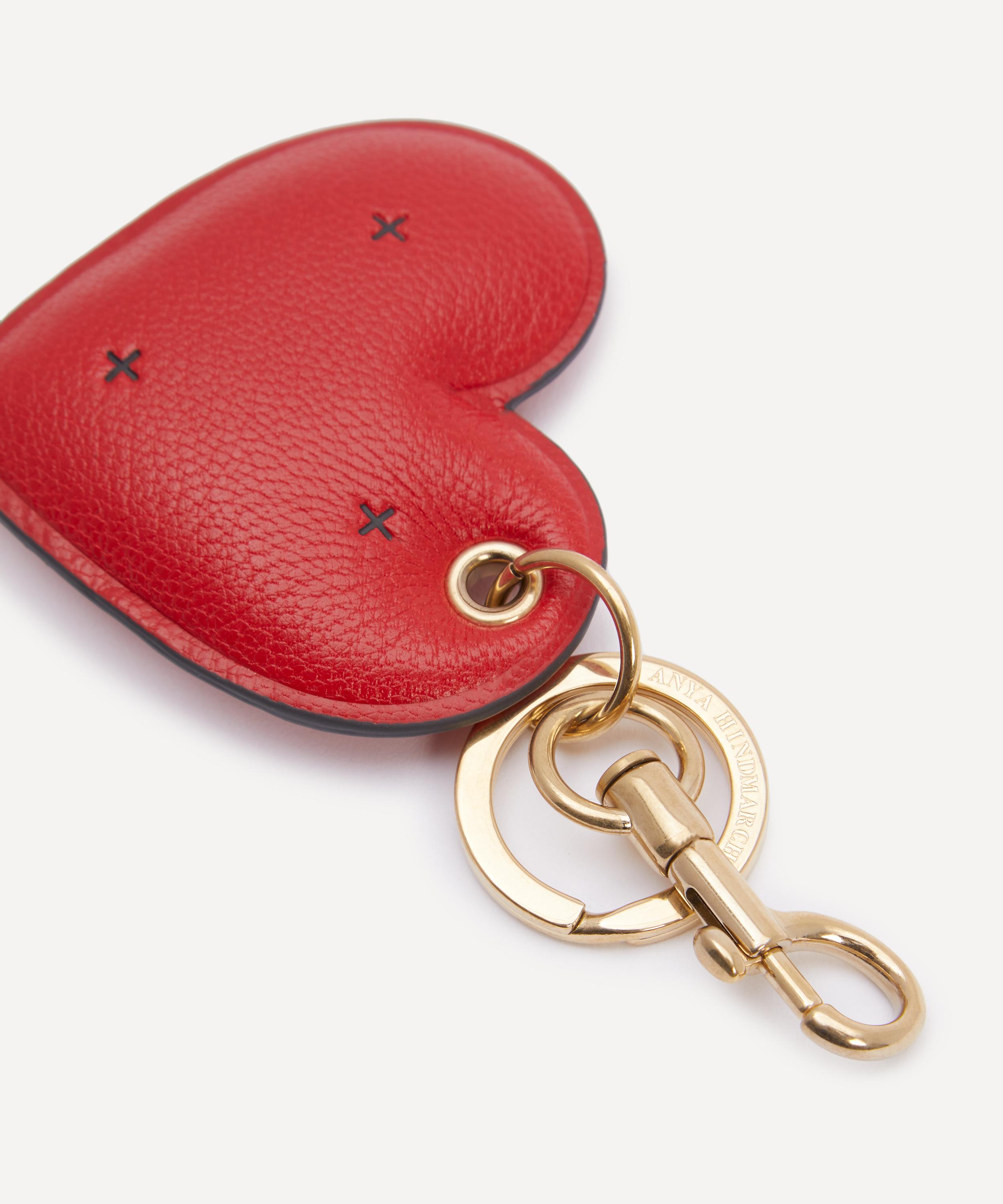 Anya Hindmarch - Chubby Leather Heart Charm image number 2