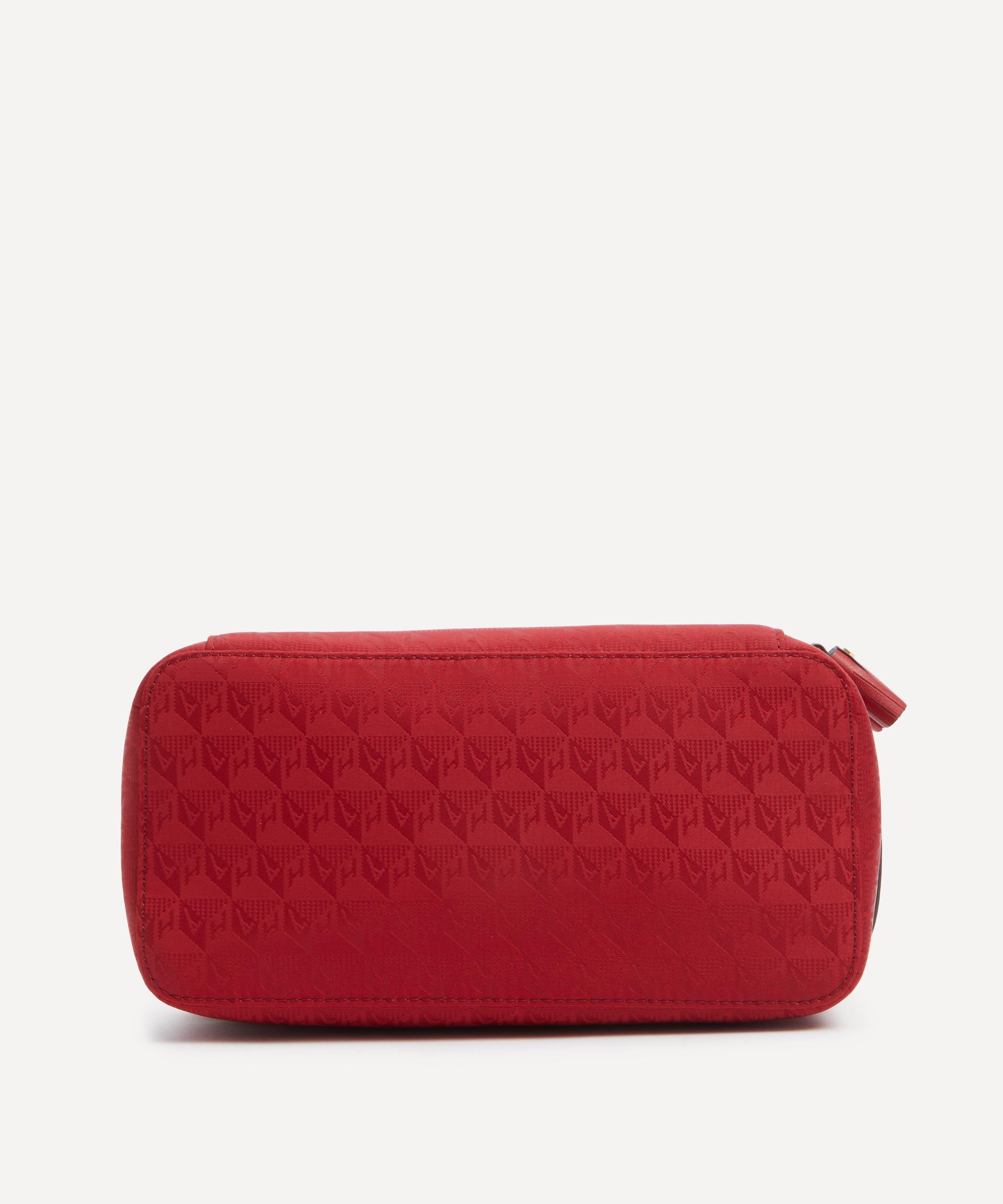 Anya Hindmarch - Red Logo Make-Up Pouch image number 2