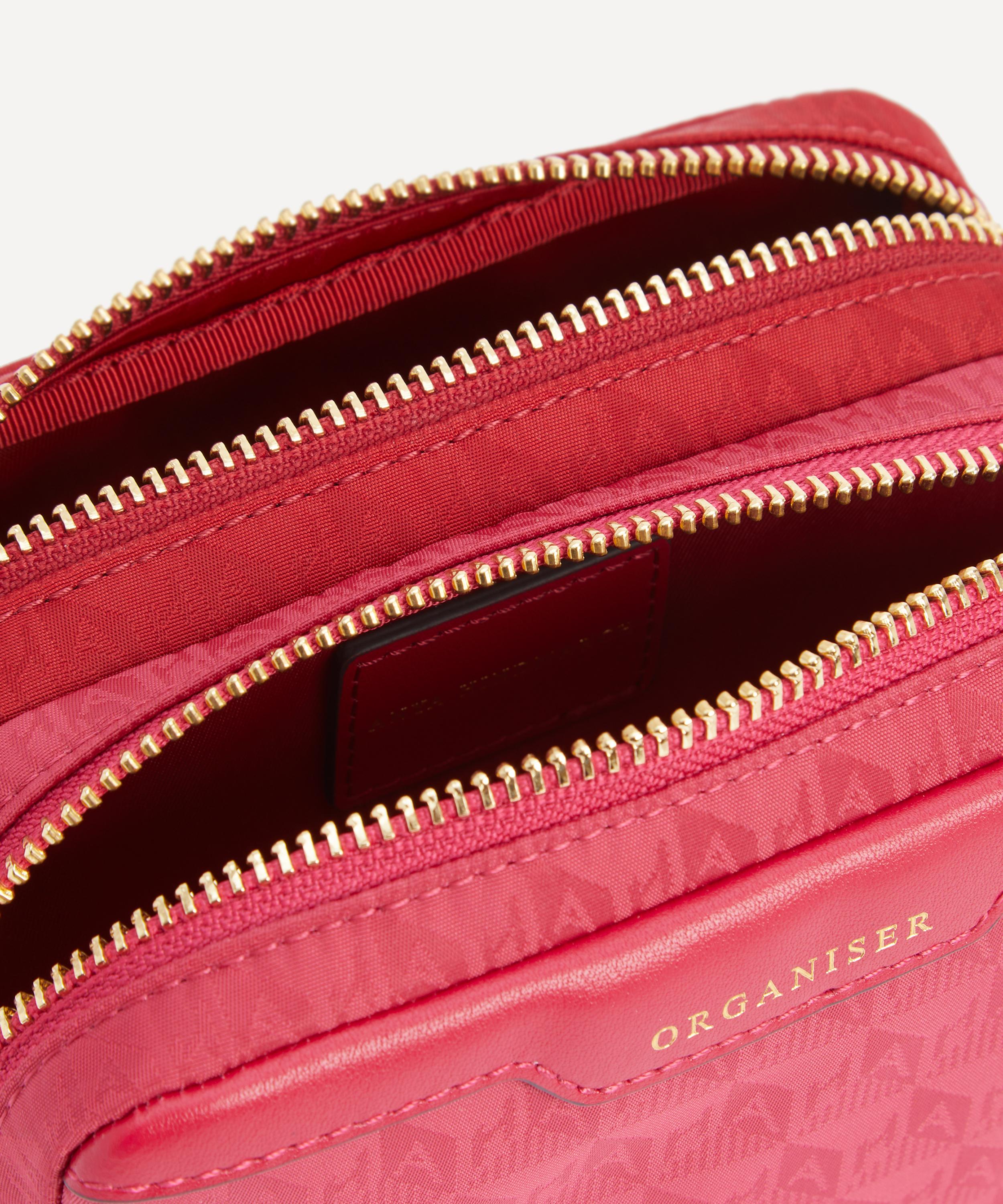 Anya Hindmarch - Magenta Organiser Duo Pouch image number 4