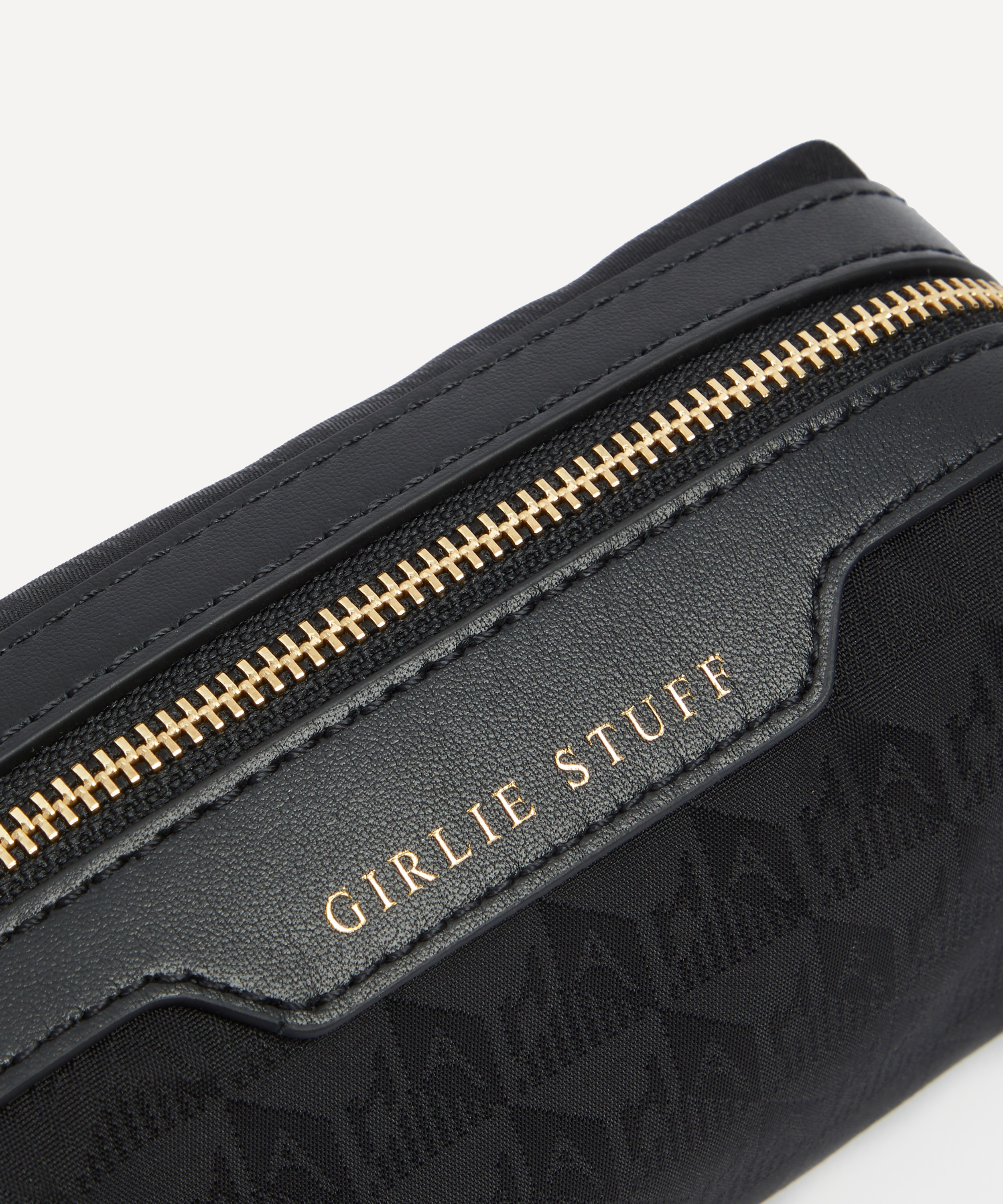 Anya Hindmarch - Black Logo Girlie Stuff Pouch image number 2