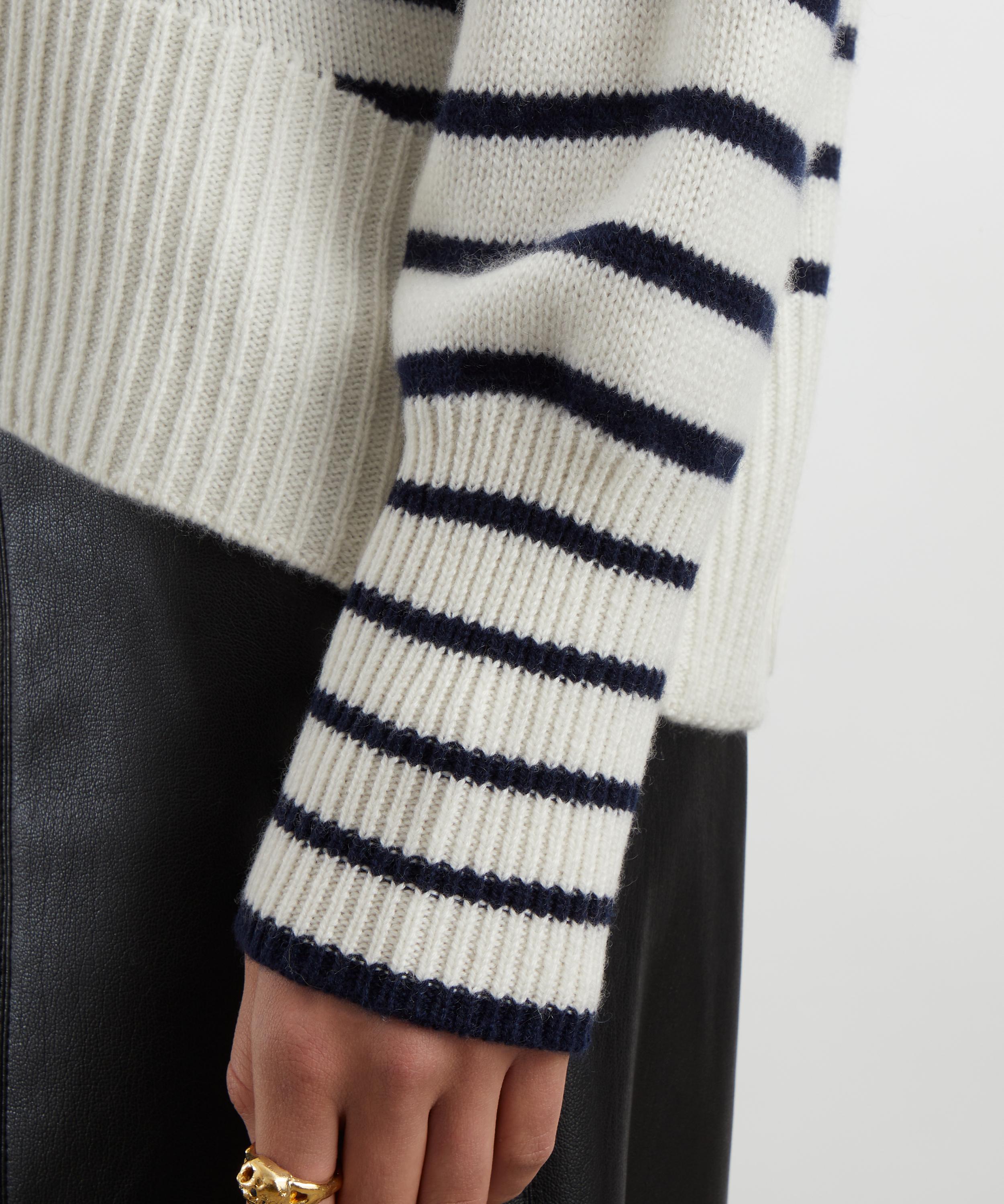 AEXAE - Striped Cashmere Jumper image number 4