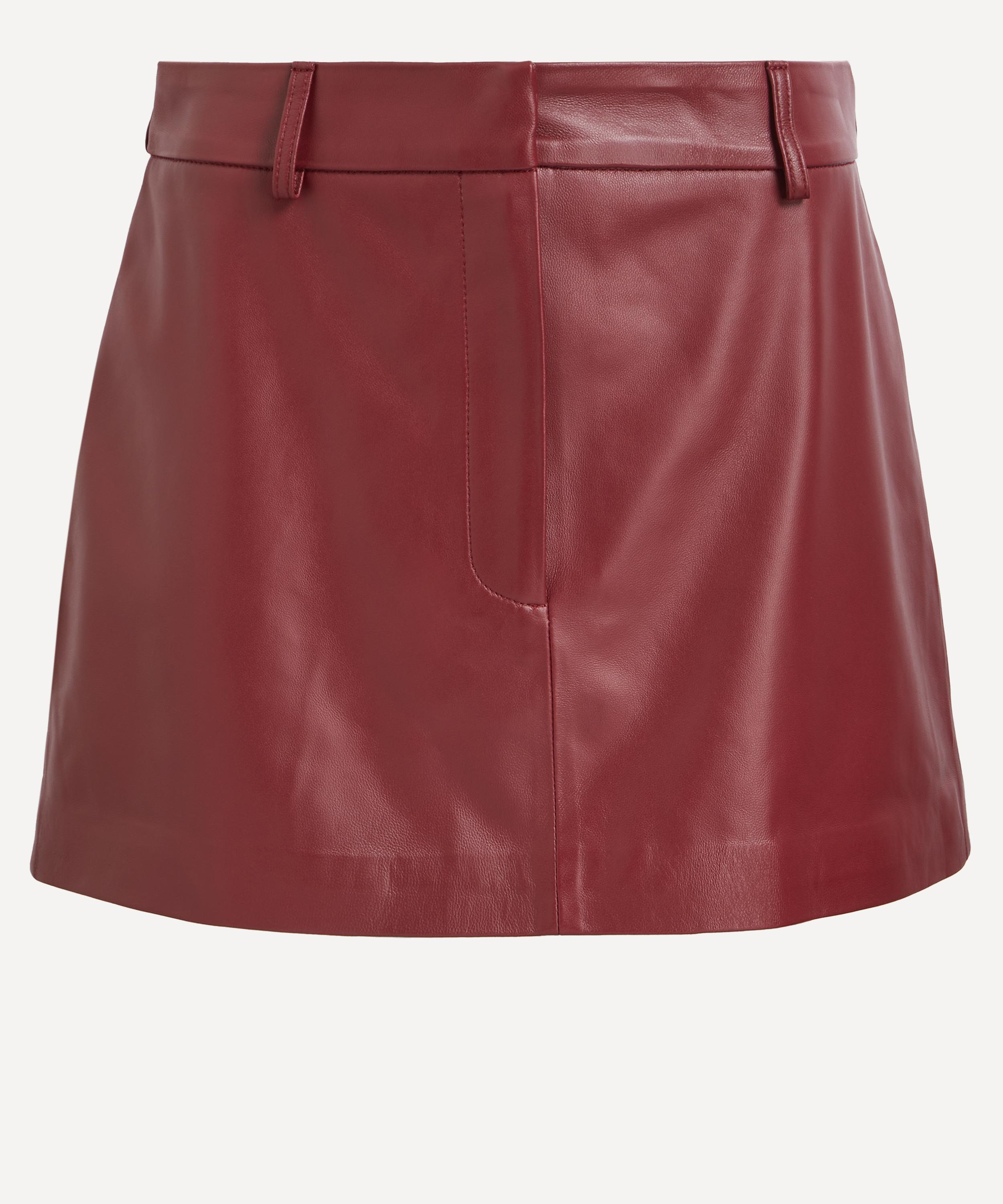 Suede Mini Skirt