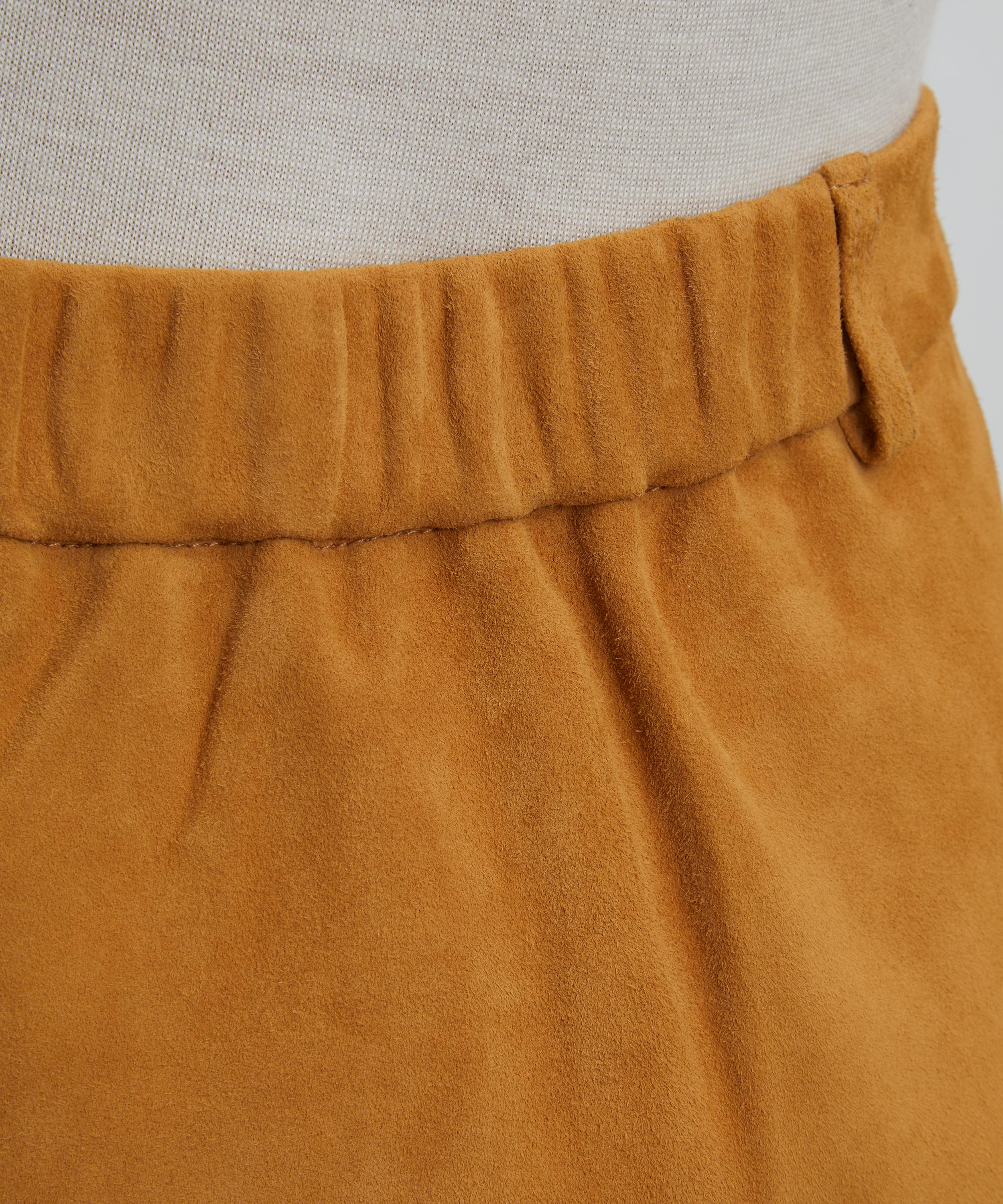 AEXAE - Suede Mini Skirt image number 4