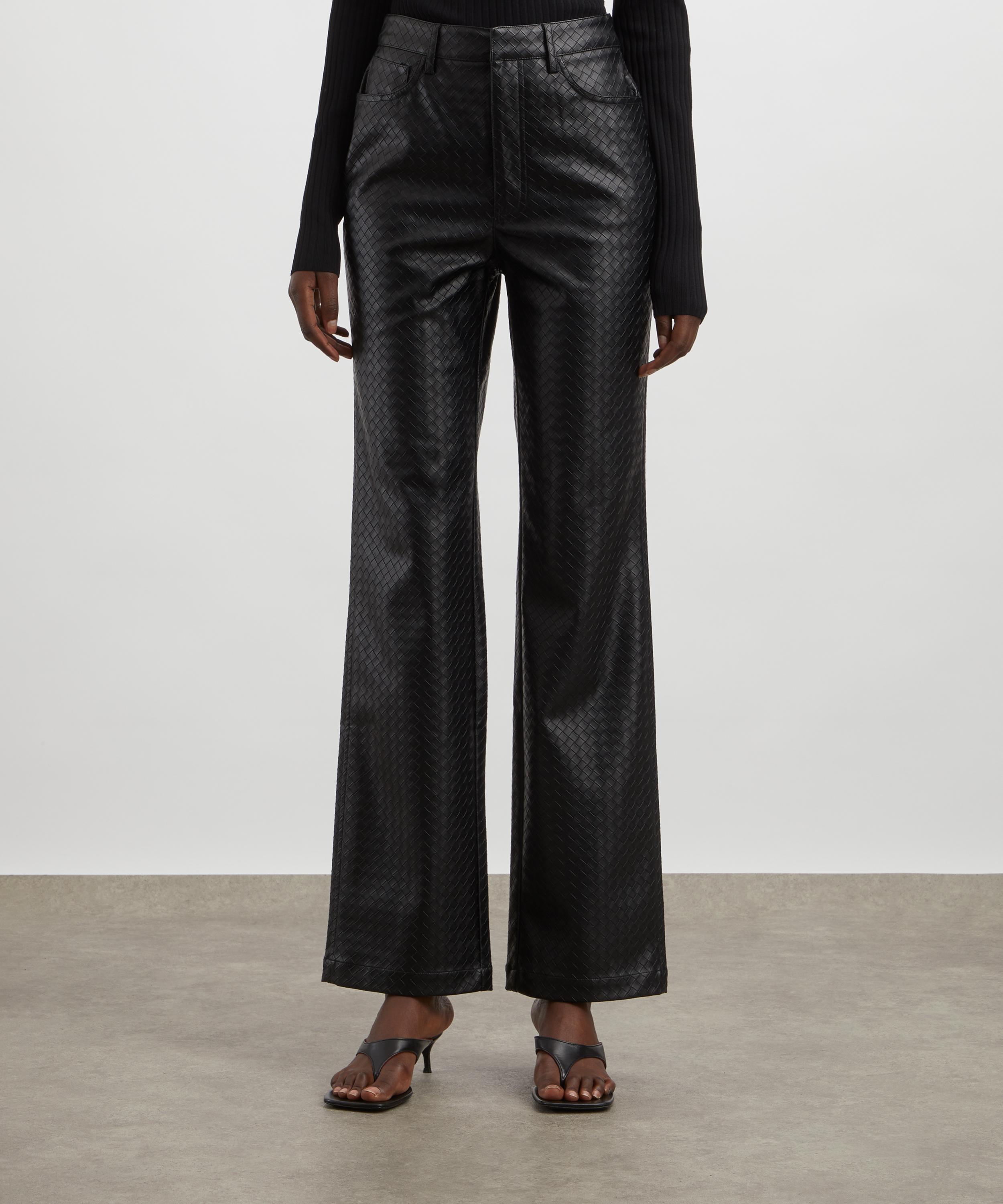 ROTATE Birger Christensen - Braided Straight Trousers image number 2