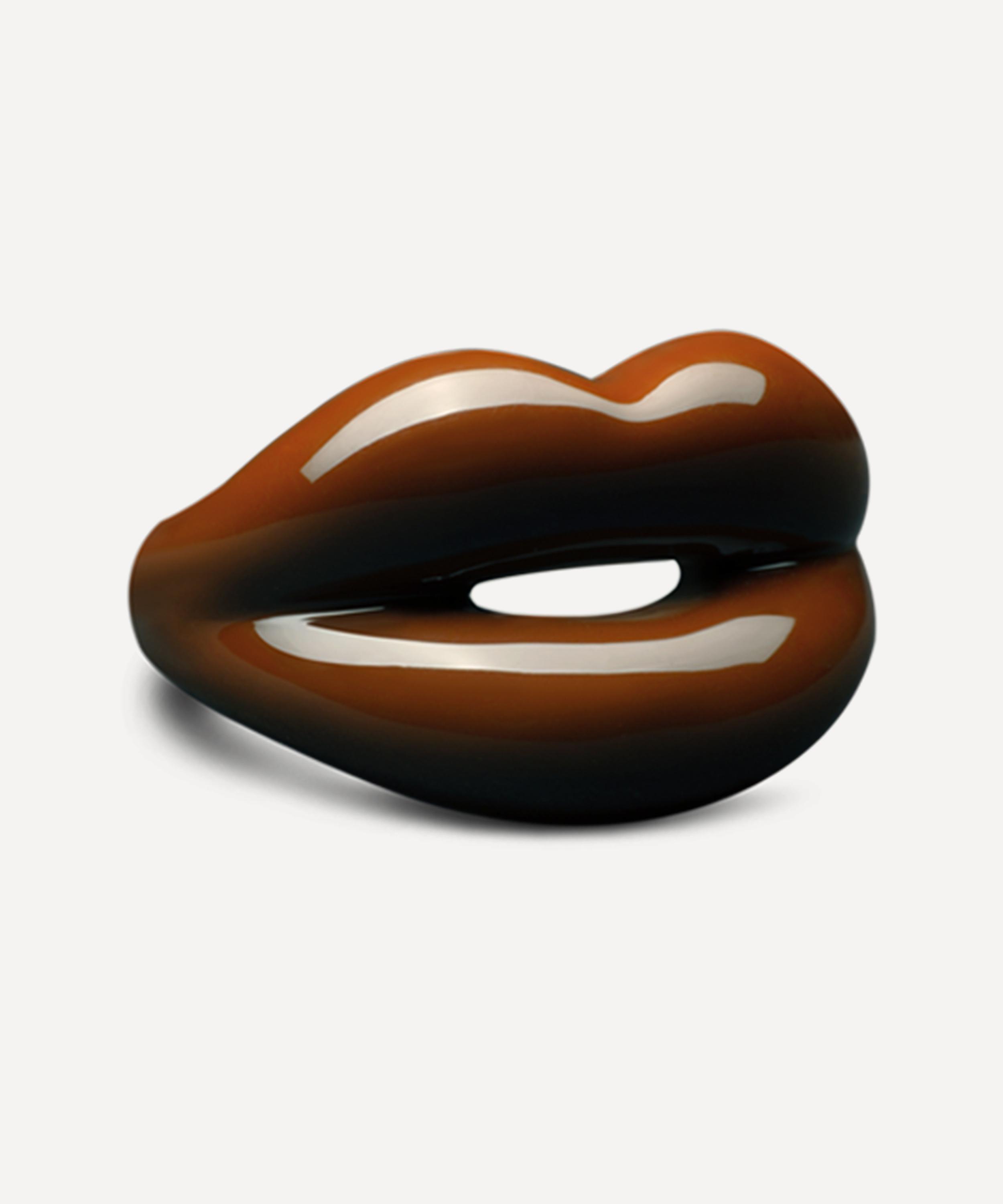 Solange Azagury-Partridge - Hotlips Choclips Ring image number 2