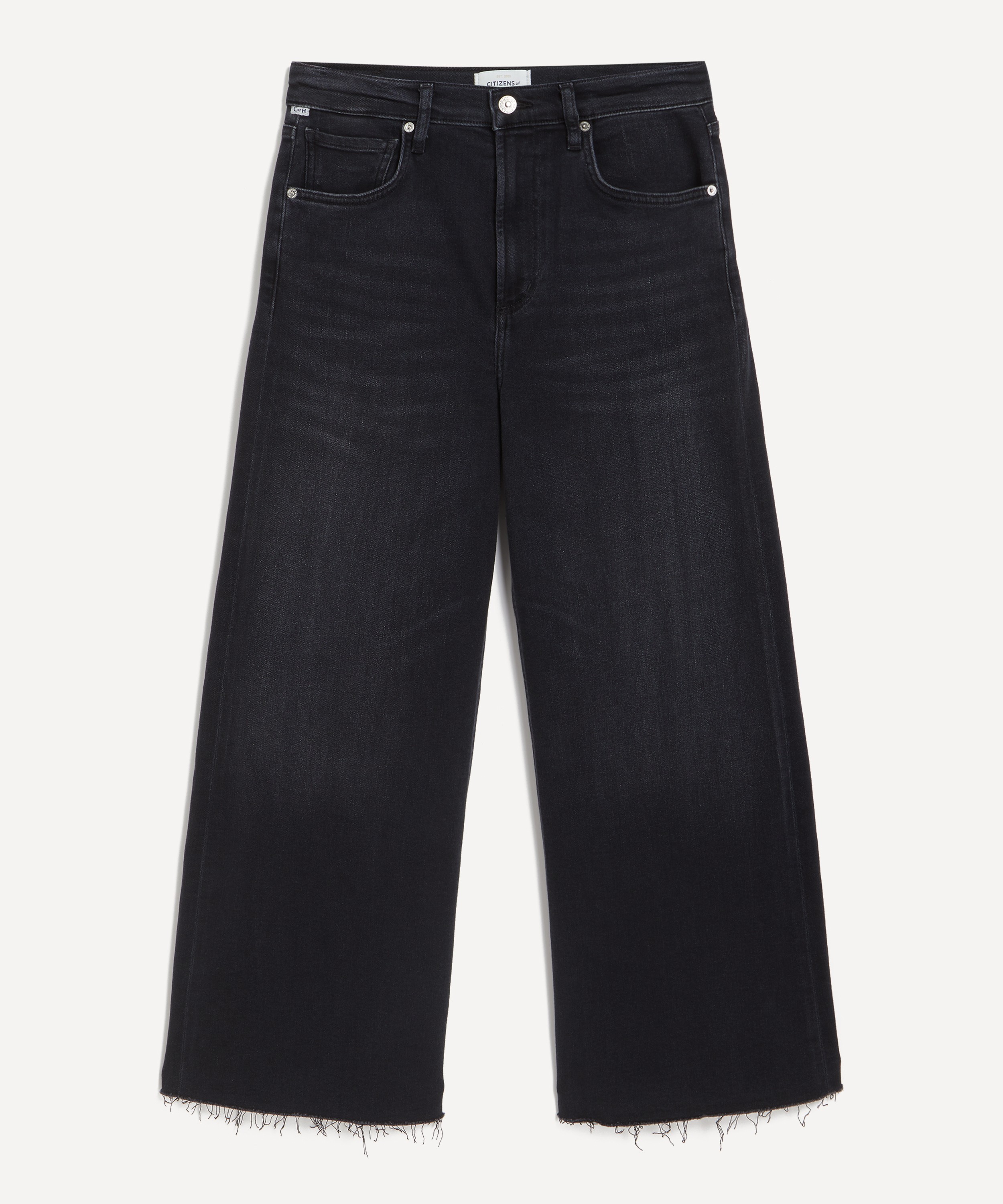 Citizens of Humanity - Lyra Wide-Leg Crop Jeans in Medallion image number 0