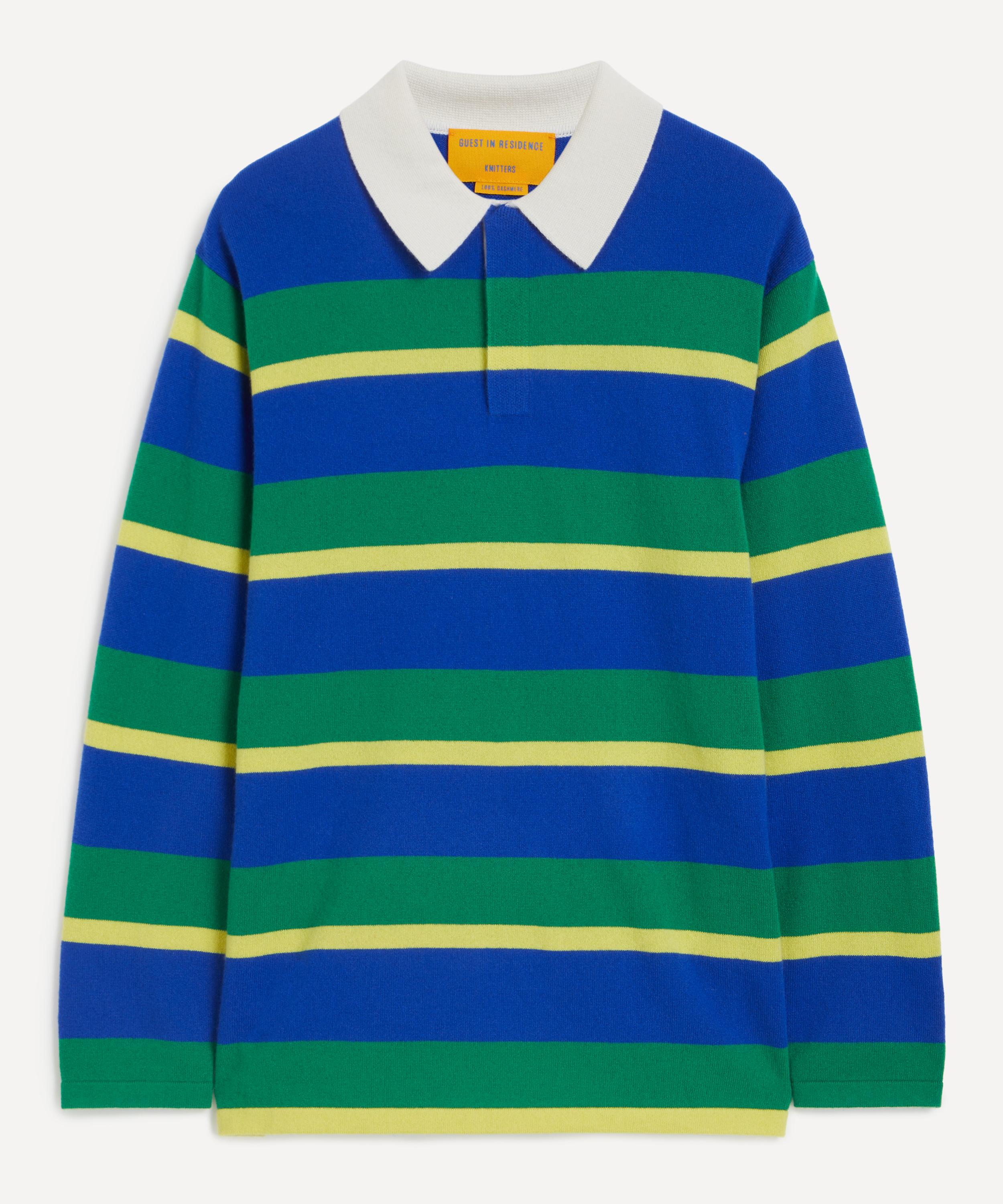 Guest In Residence - Cashmere Striped Rugby Shirt