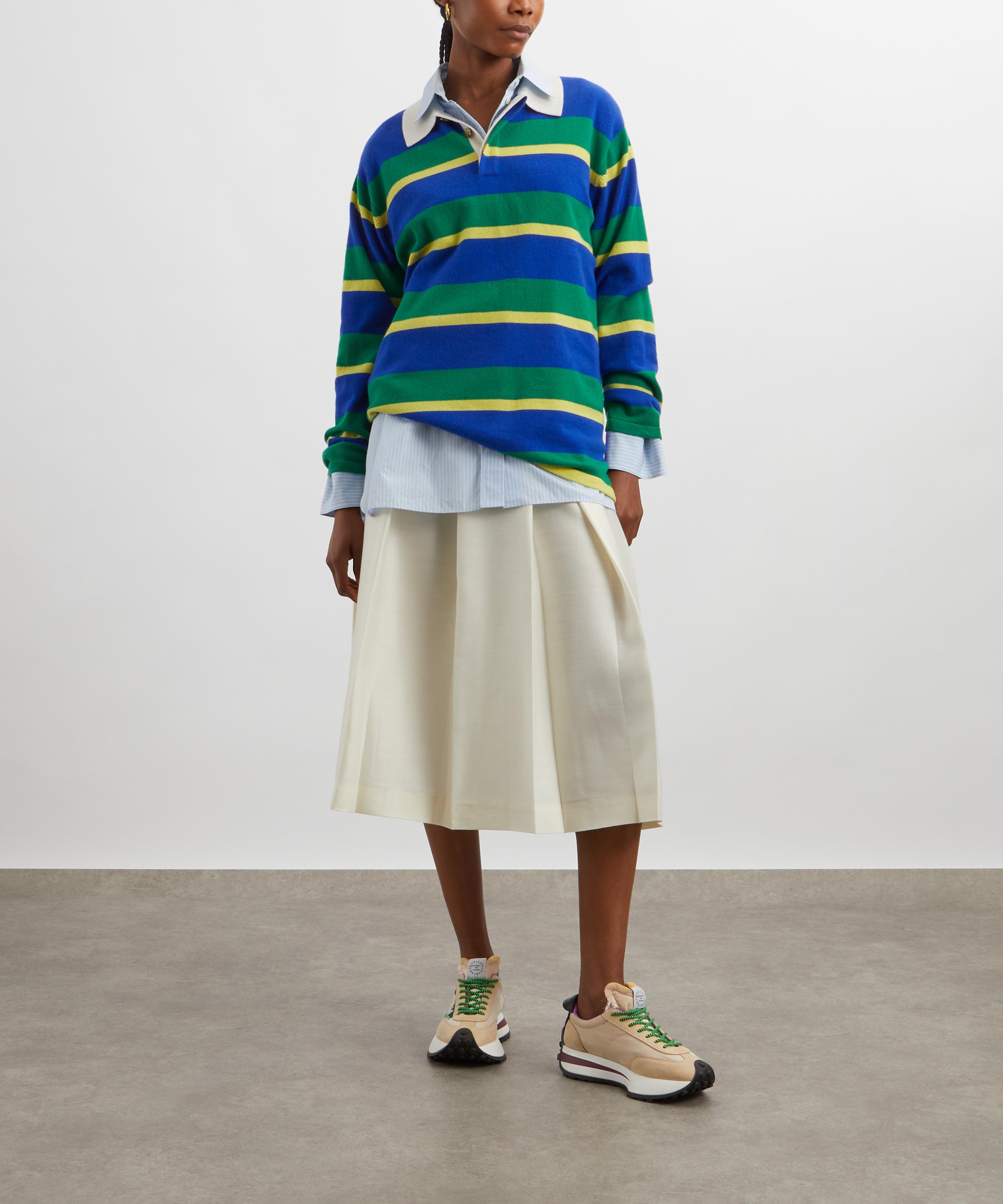 Guest In Residence - Cashmere Striped Rugby Shirt image number 1