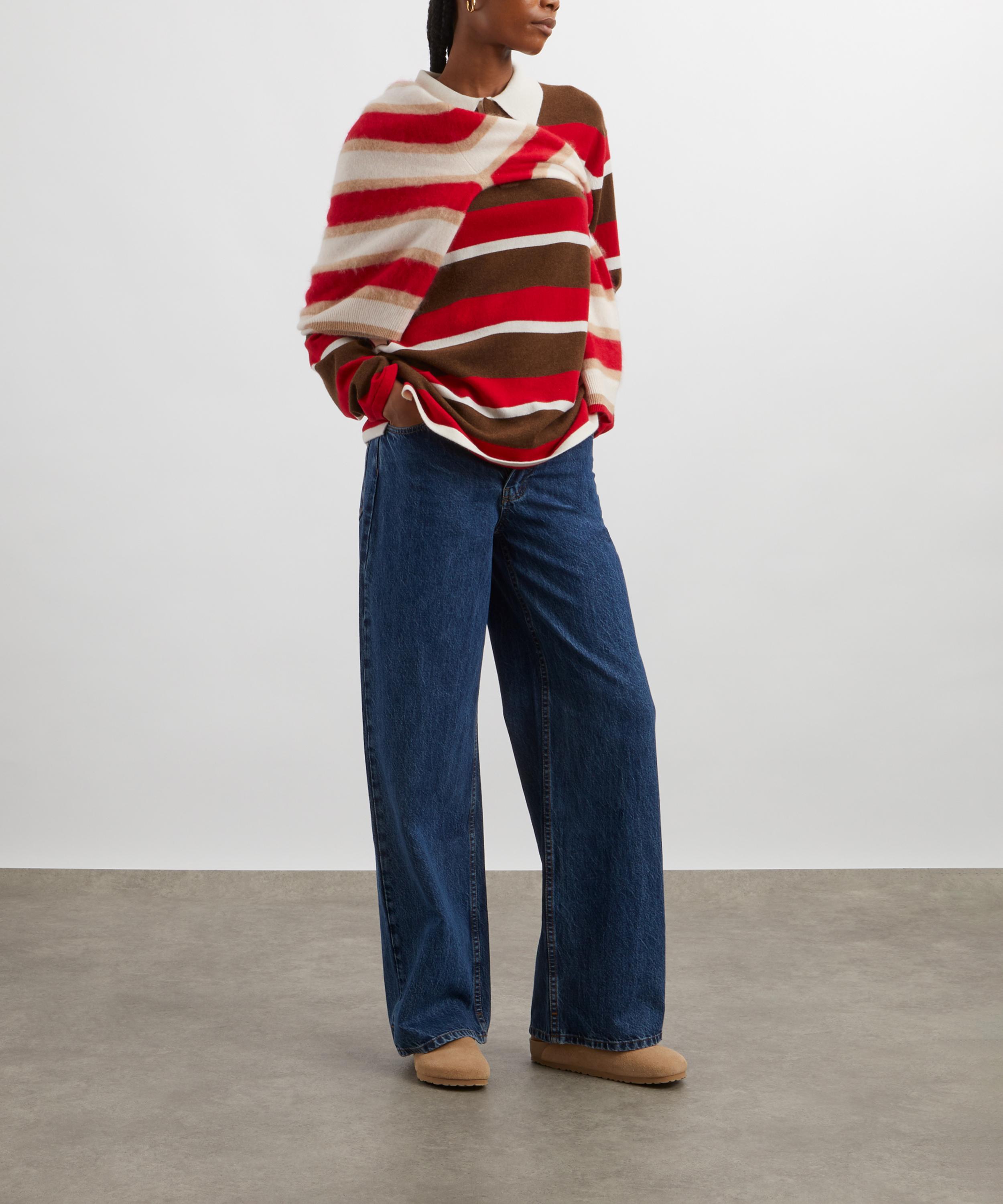 Guest In Residence - Cashmere Striped Rugby Shirt image number 1