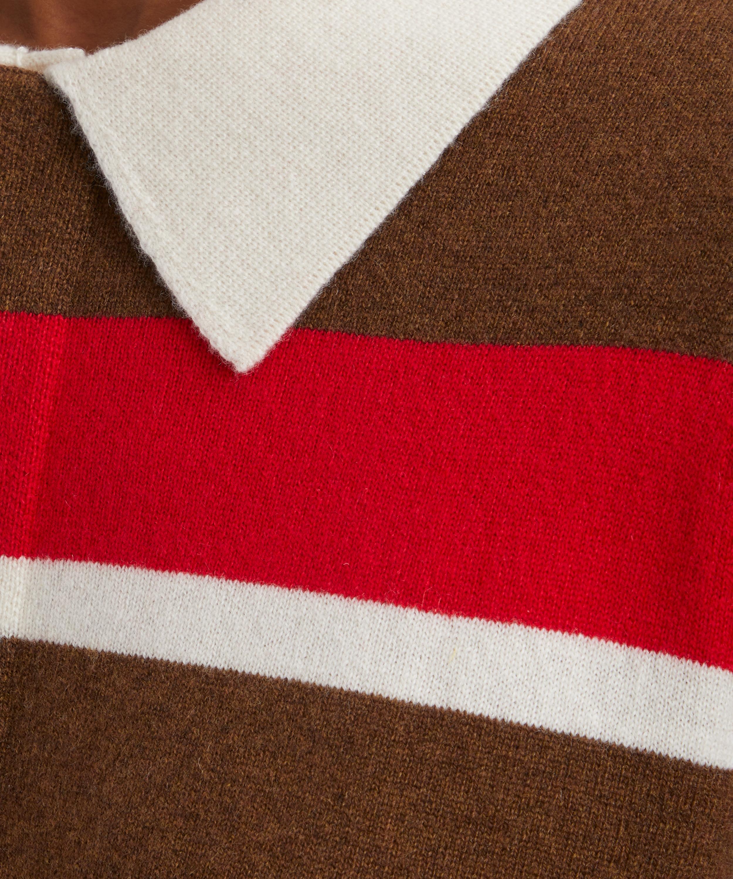 Guest In Residence - Cashmere Striped Rugby Shirt image number 4