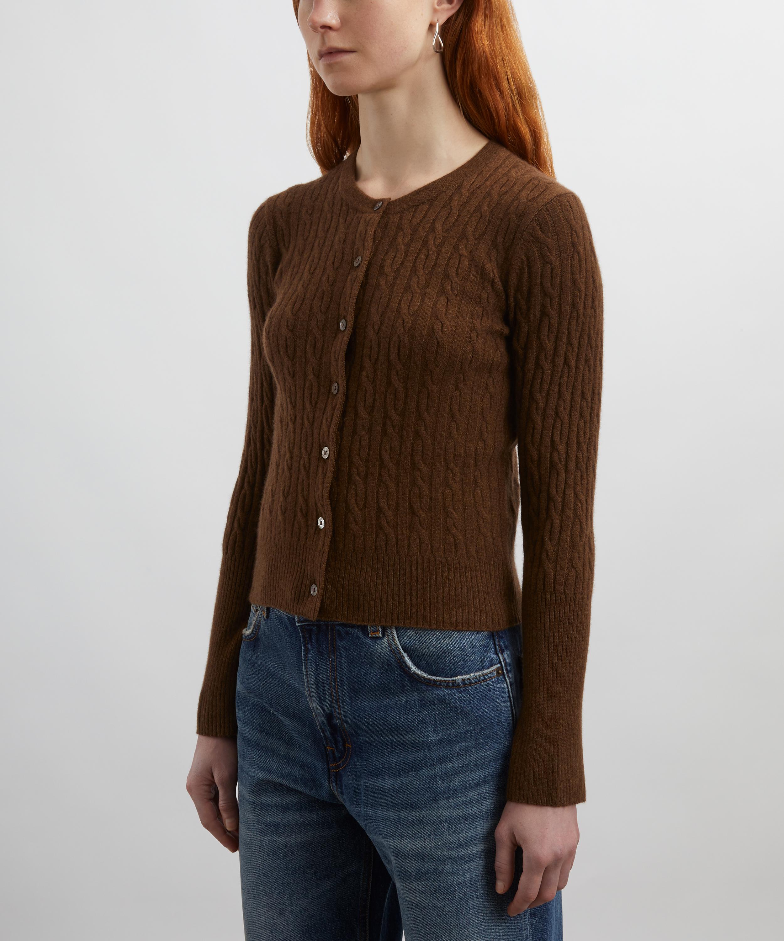 Guest In Residence - Jane Cable Cashmere Cardigan image number 2