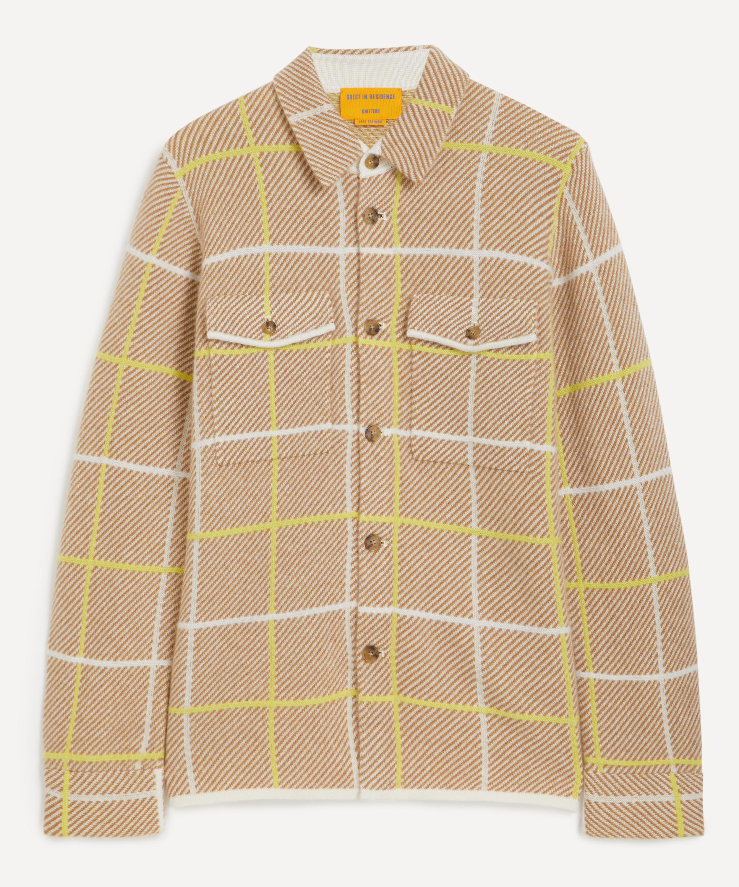 Guest In Residence - Cashmere Plaid Work Shirt