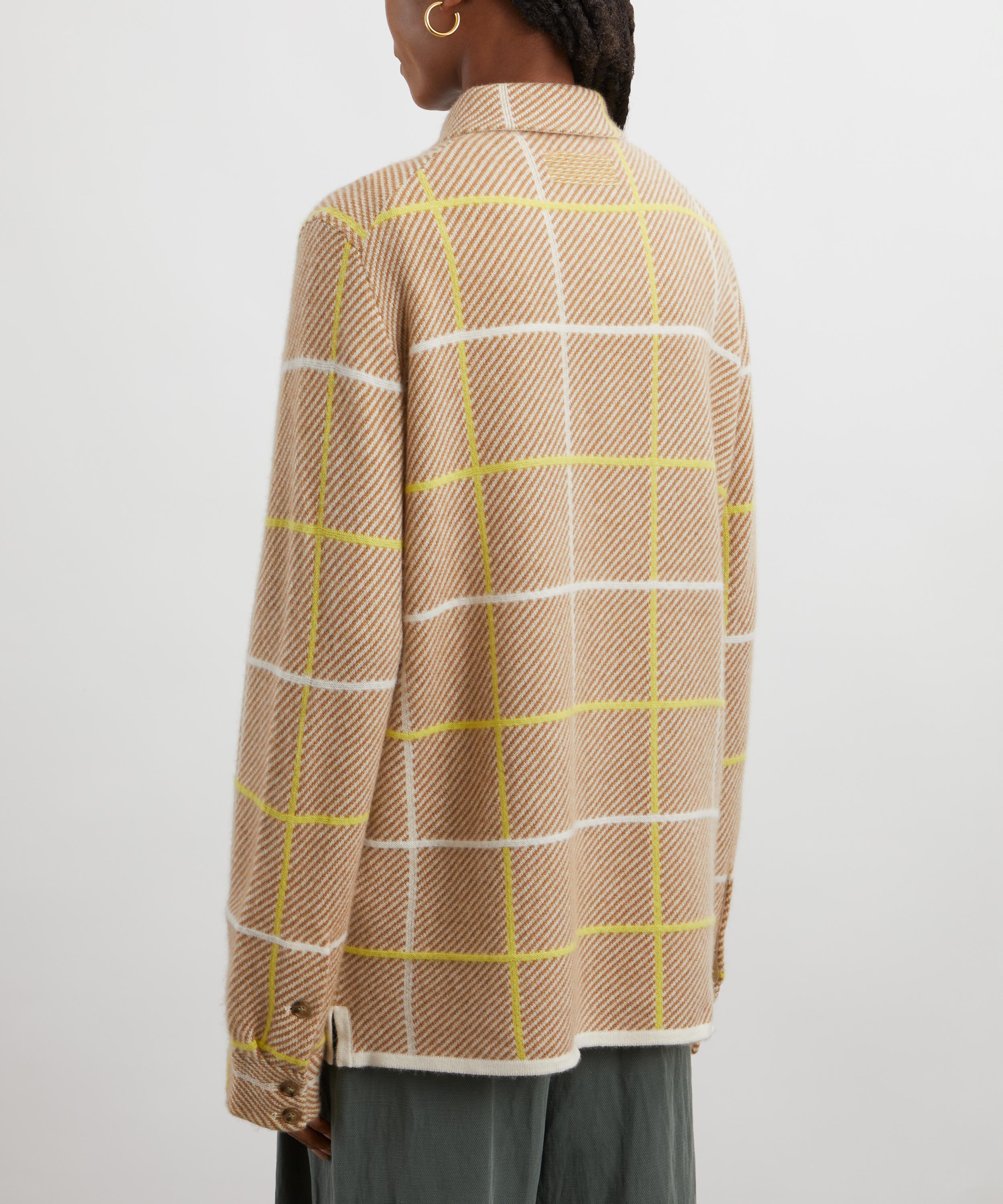 Guest In Residence - Cashmere Plaid Work Shirt image number 3
