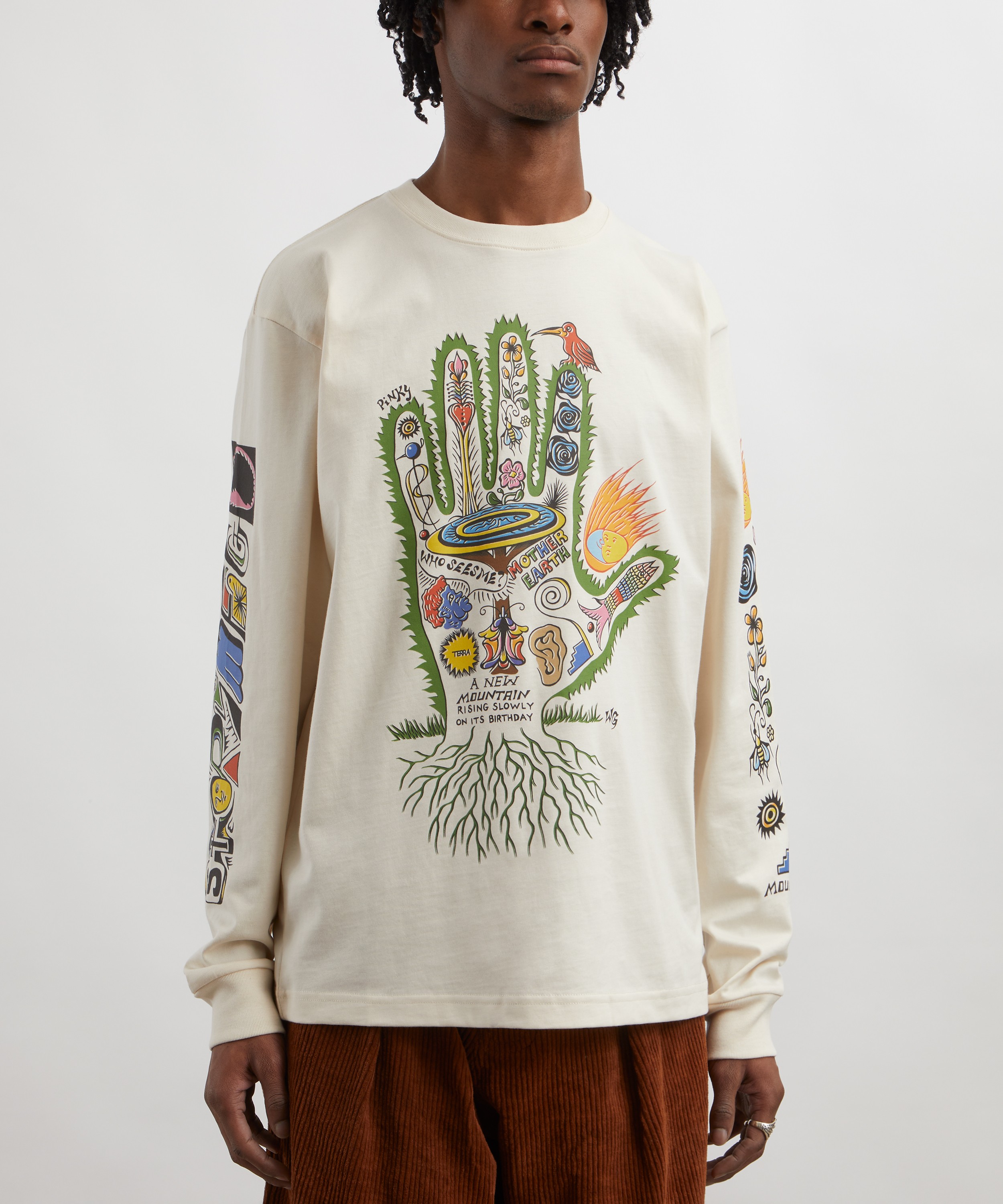 STORY mfg. - Grateful Story Hand T-Shirt image number 2