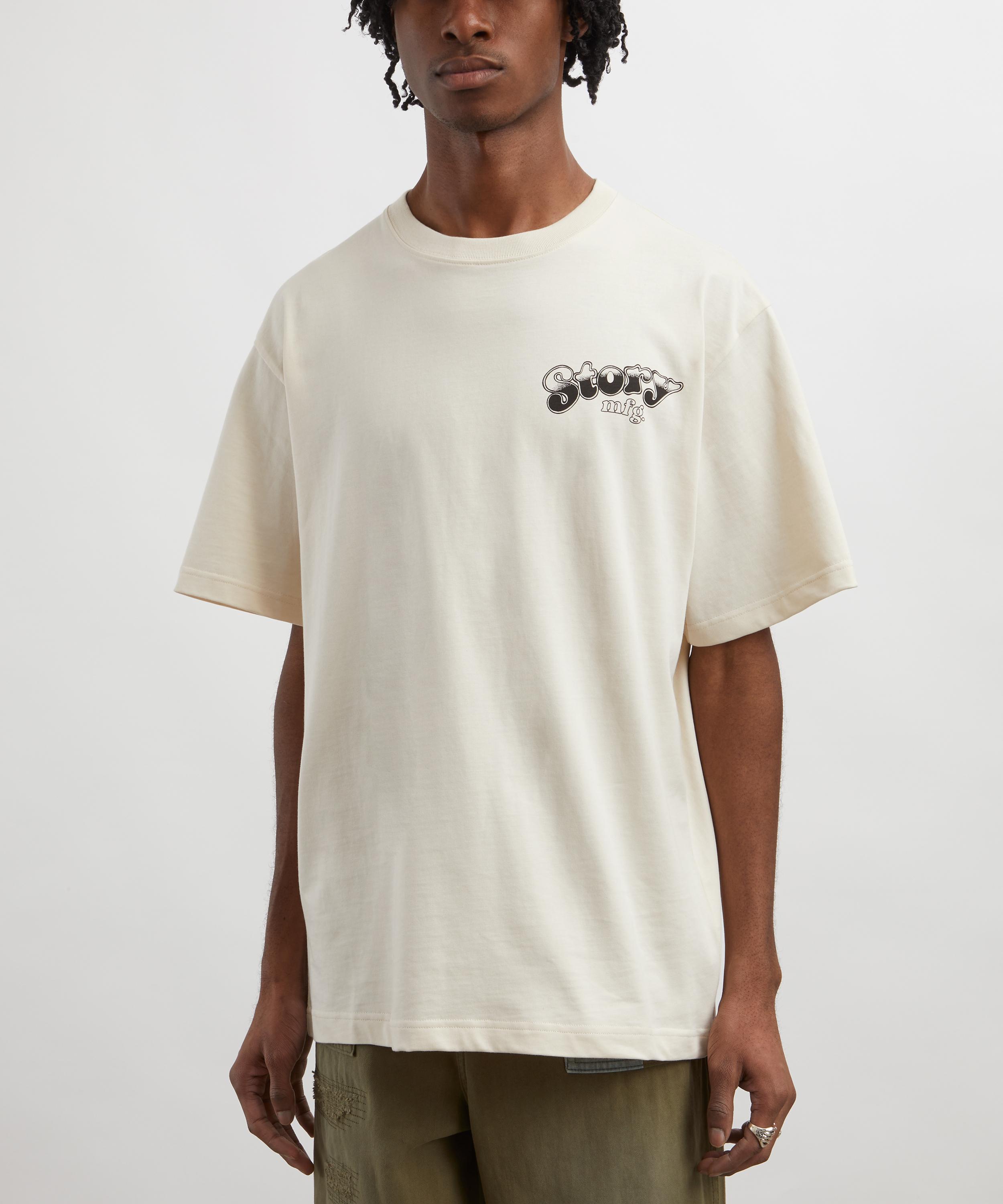 STORY mfg. - Grateful Ecru Compost Short-Sleeve T-Shirt image number 2