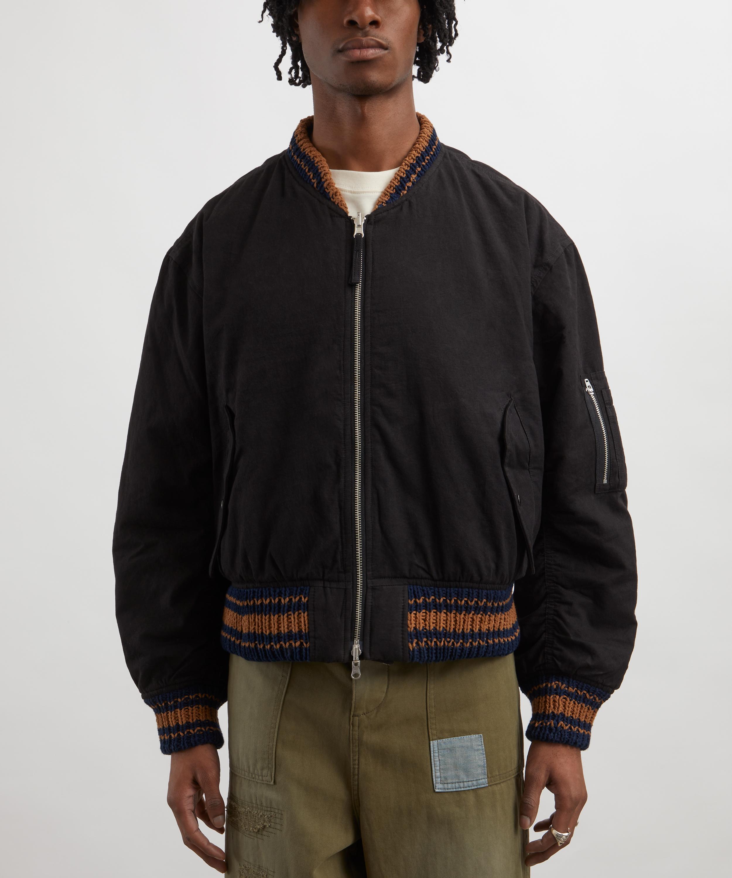 STORY mfg. - Reversible Wonky-Wear Seed Bomber Jacket image number 2