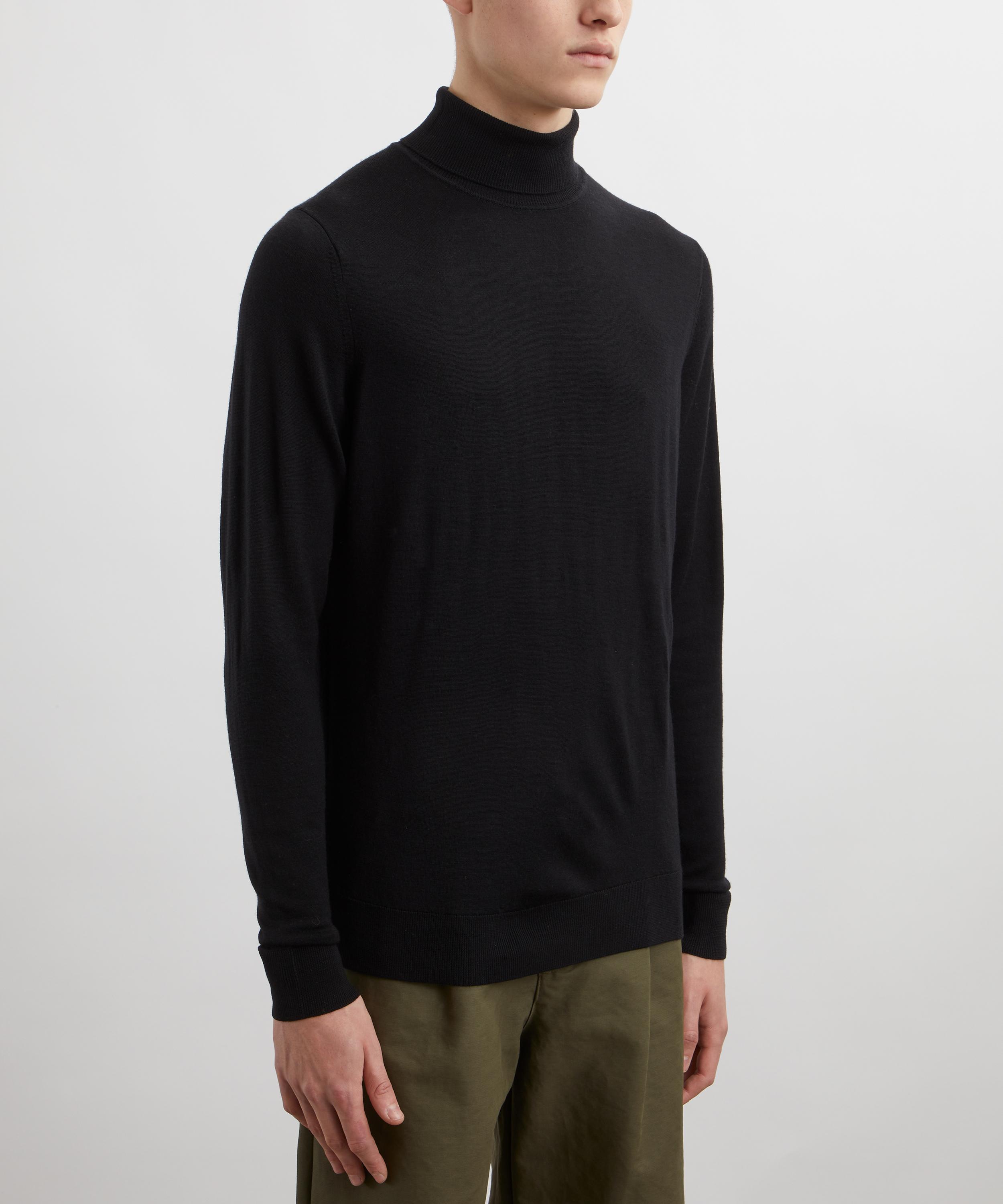 Sunspel - Extra-Fine Merino Roll Neck Jumper image number 2