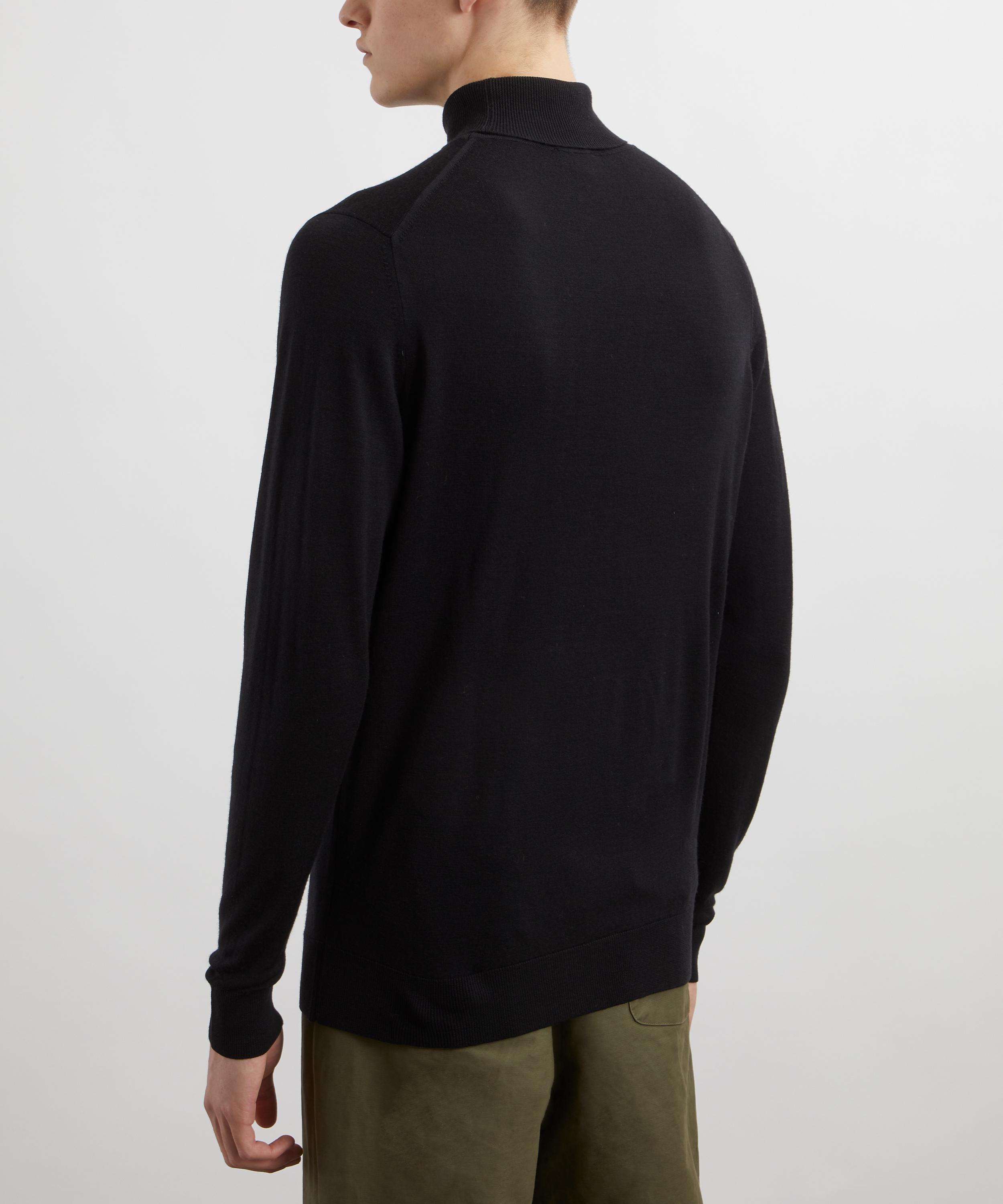 Sunspel - Extra-Fine Merino Roll Neck Jumper image number 3