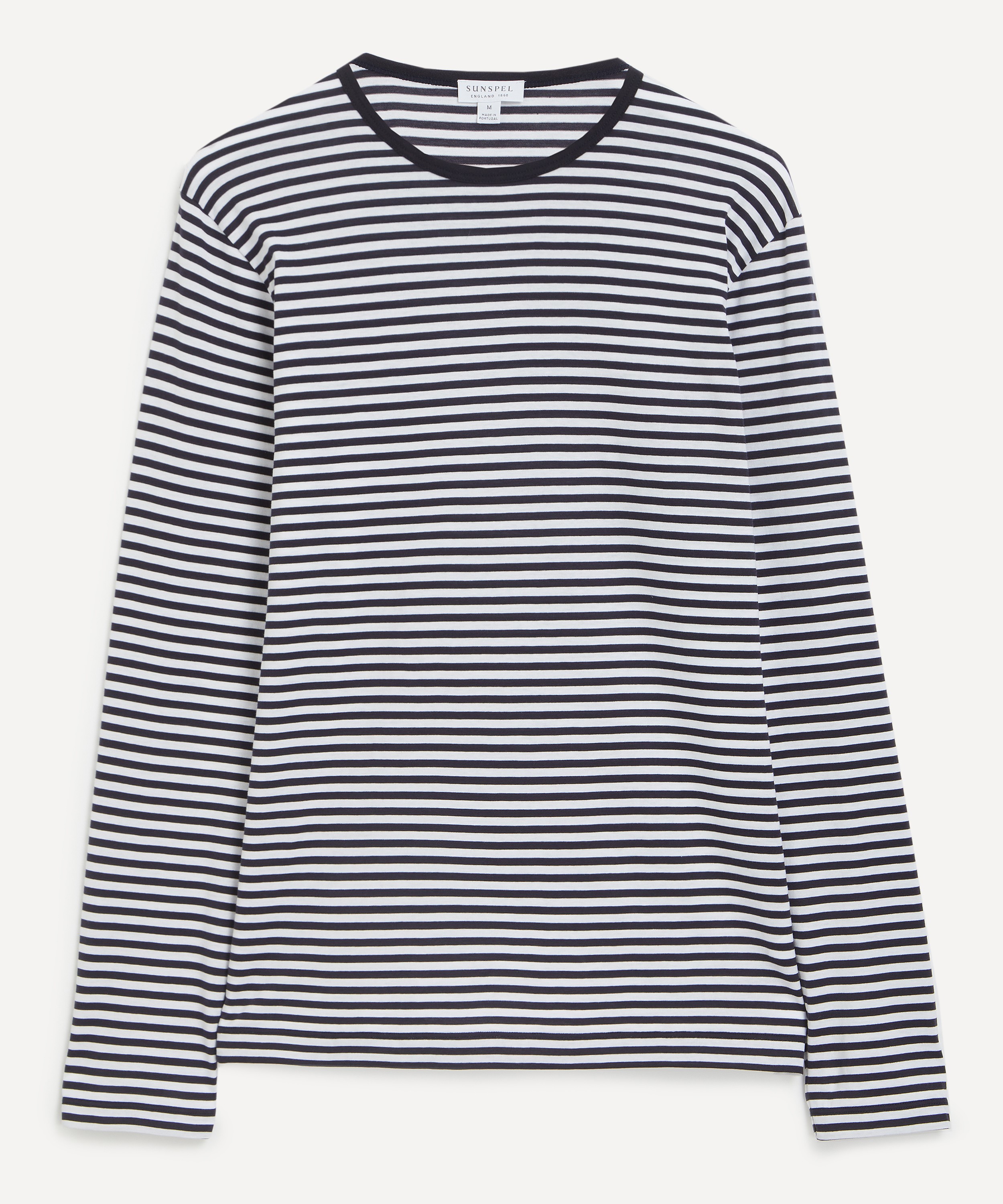 Sunspel - Long Sleeve Classic Striped T-Shirt