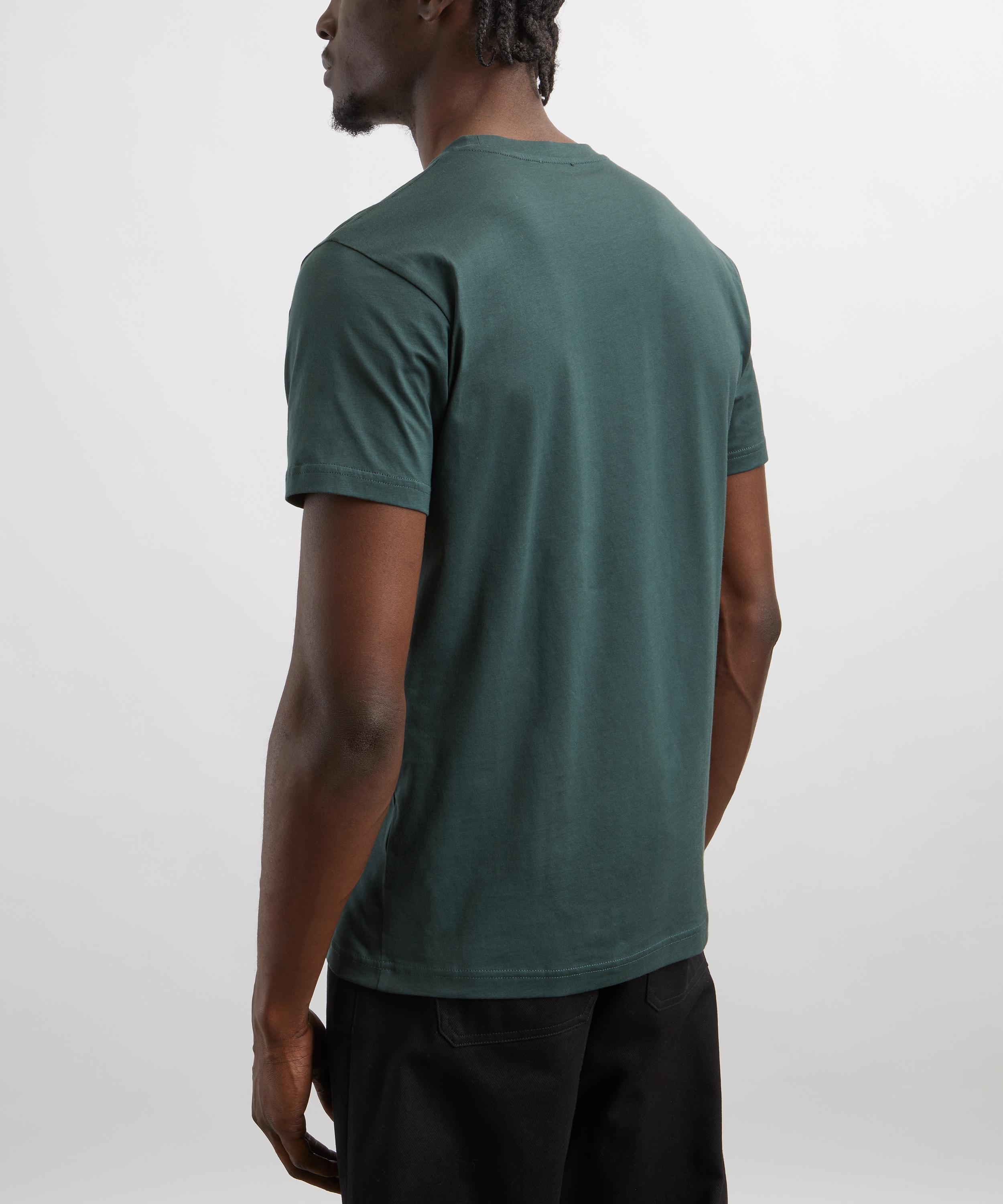 Sunspel - Holly Green Riviera Midweight T-Shirt image number 3