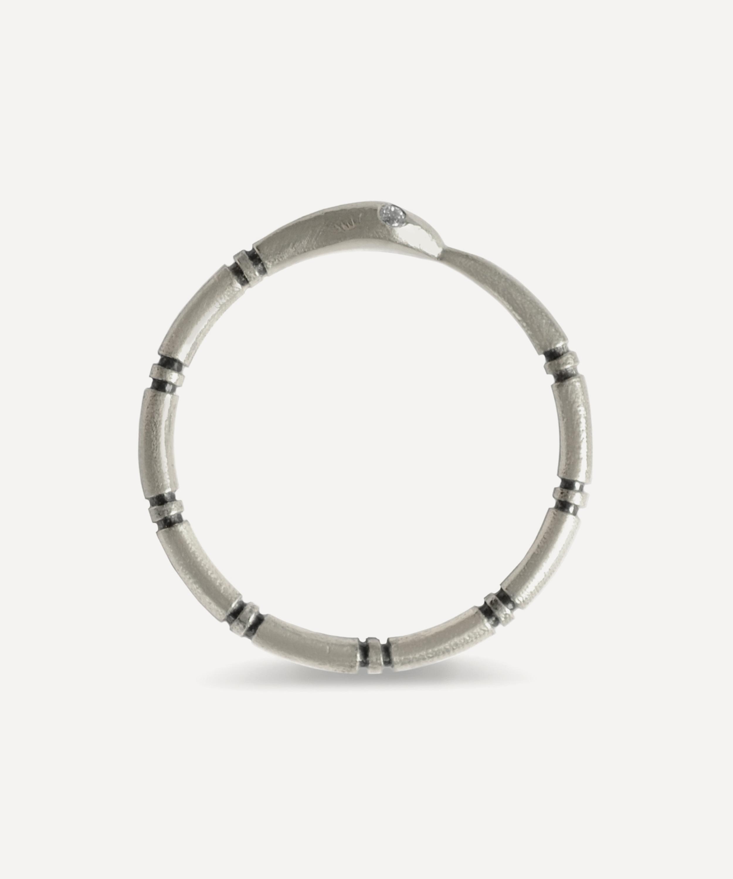 Acanthus - Sterling Silver Eternity Ring