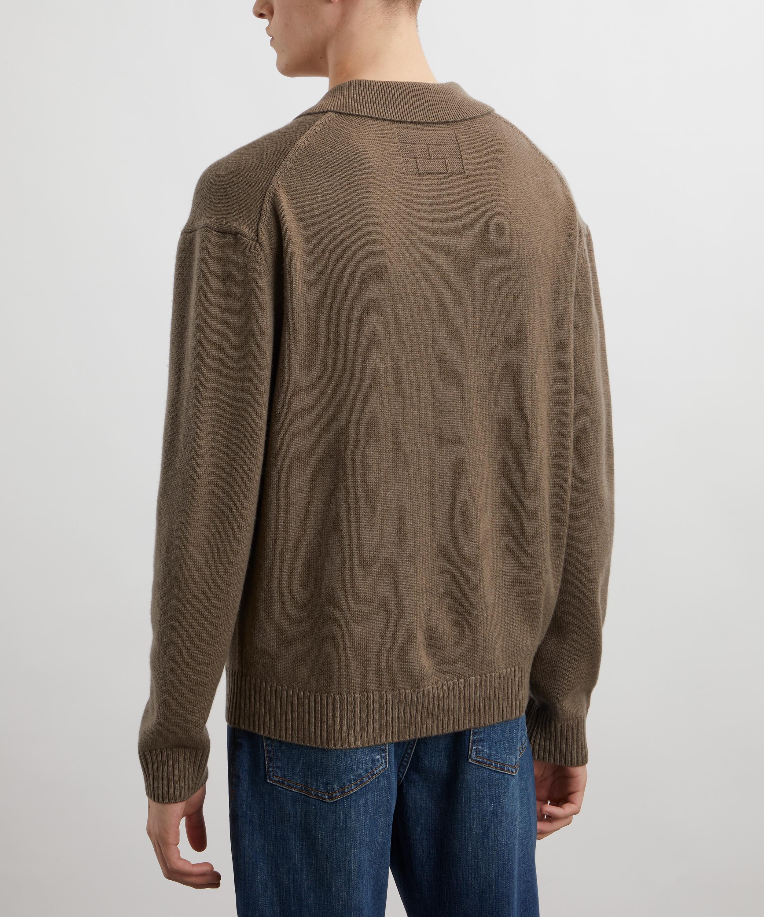 Frame - Silk-Blend Polo Jumper image number 3