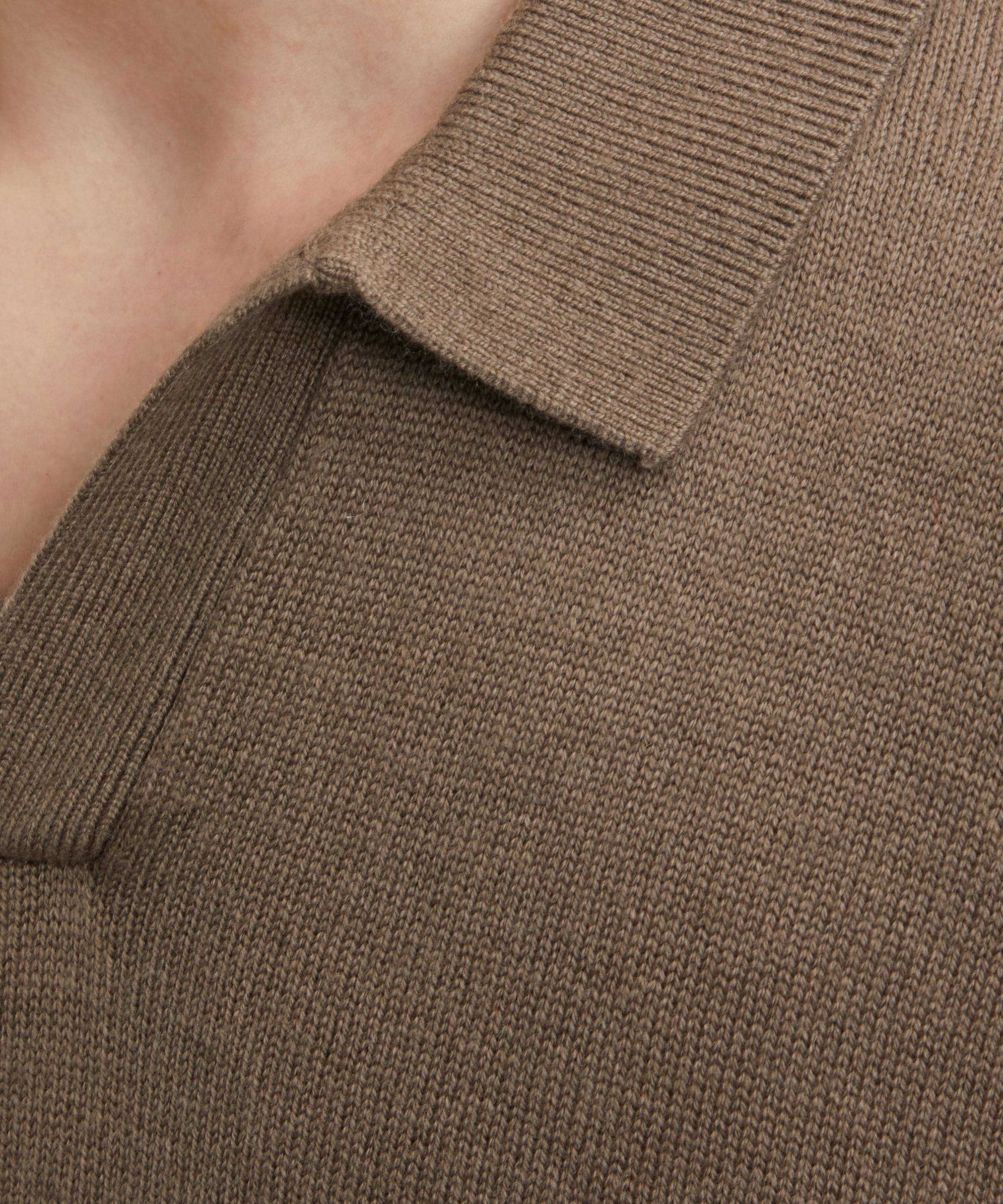 Frame - Silk-Blend Polo Jumper image number 4