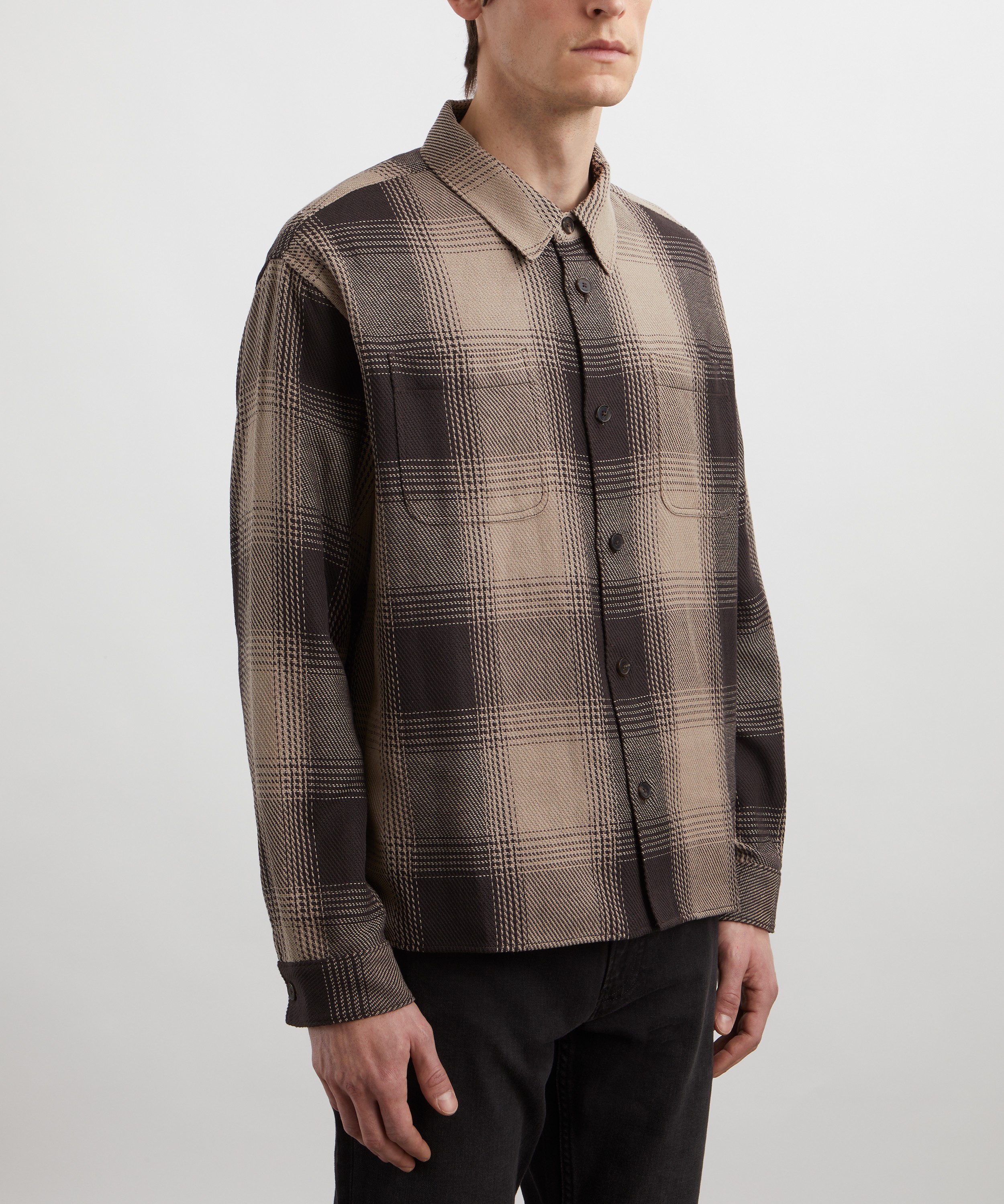 Frame - Chunky Plaid Shirt image number 2