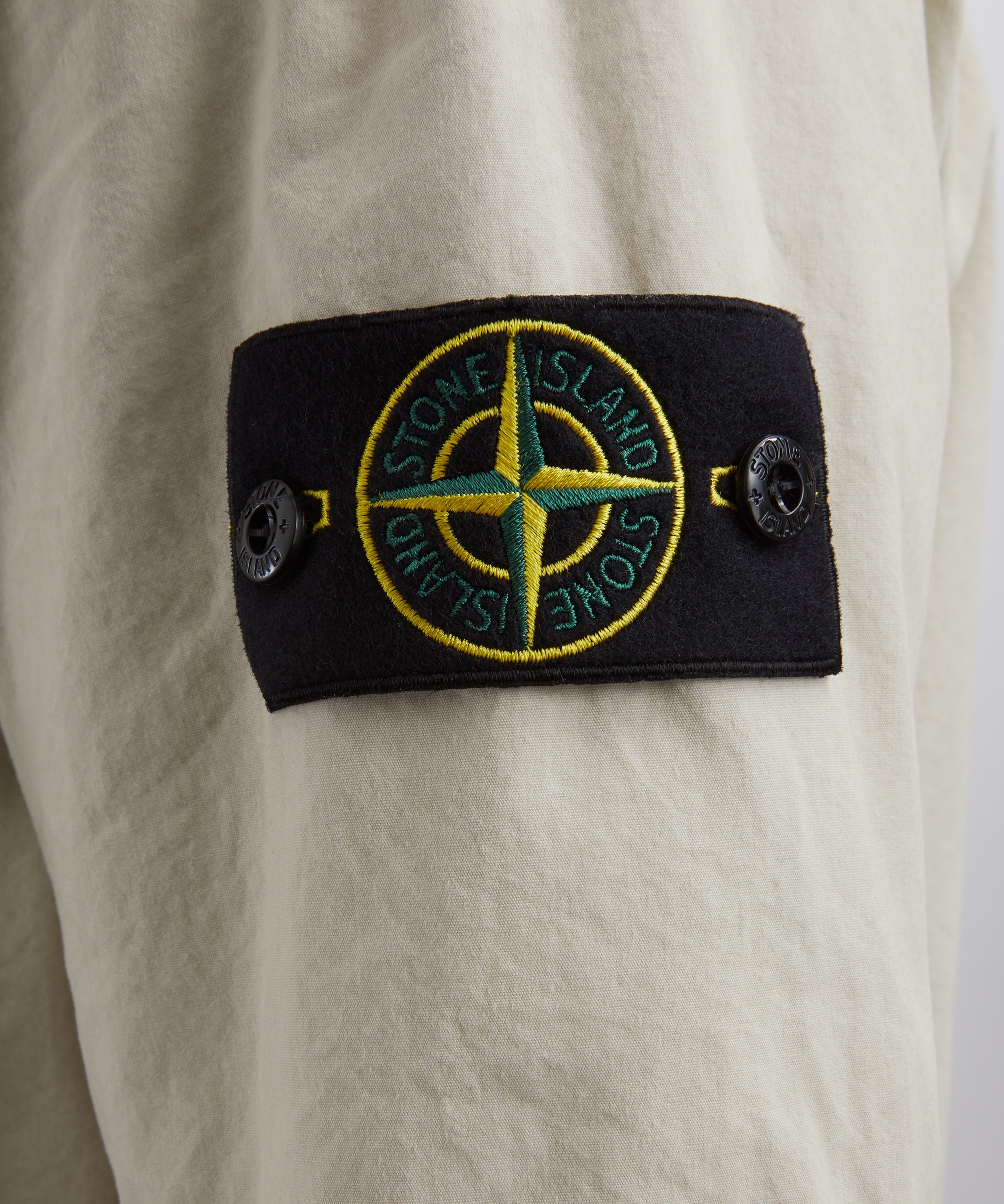 Stone Island - Corta Cotton Short Sleeve Overshirt image number 3