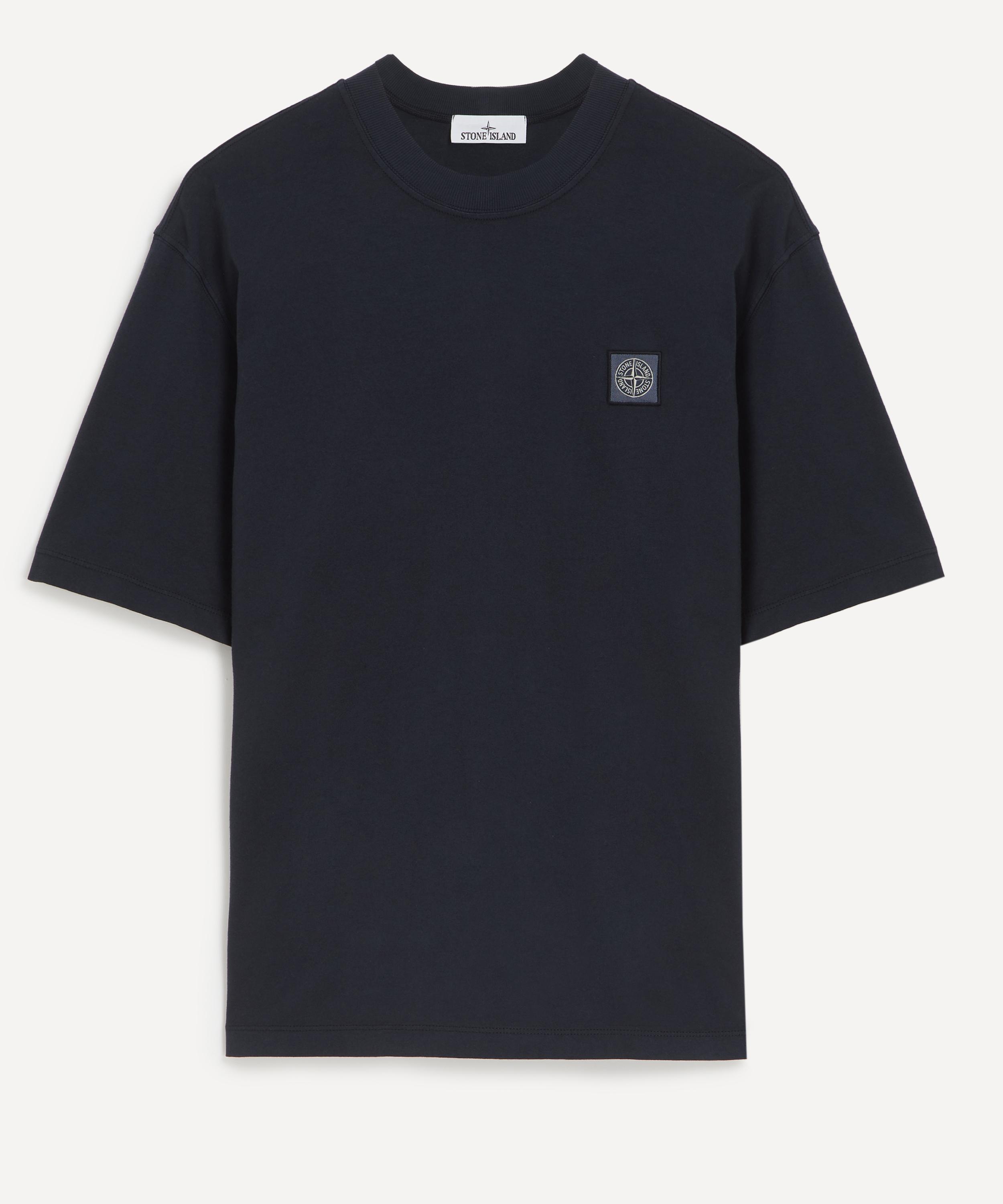 Stone Island - Slim Fit Compass Logo Patch T-Shirt image number 0