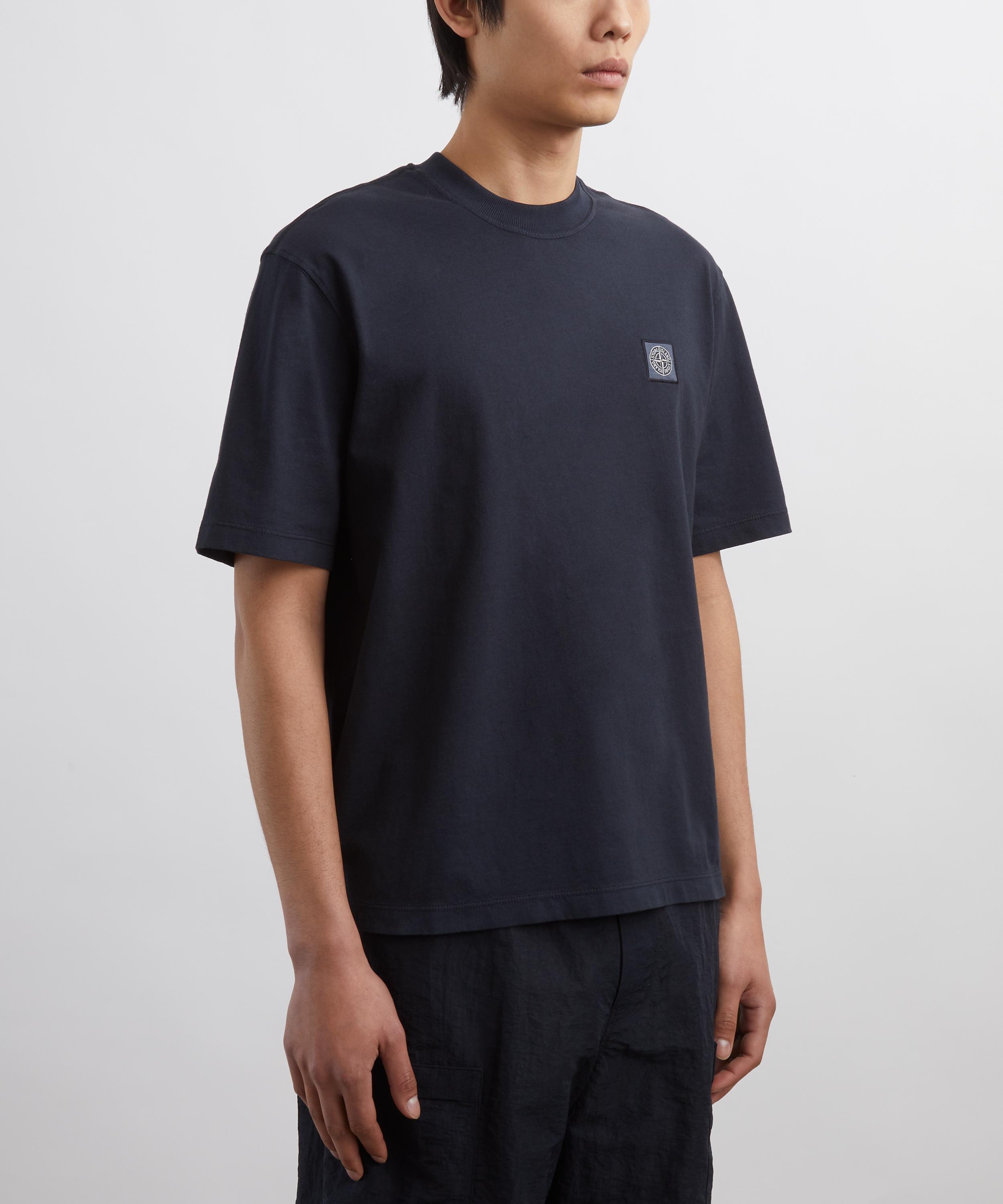 Stone Island - Slim Fit Compass Logo Patch T-Shirt image number 2