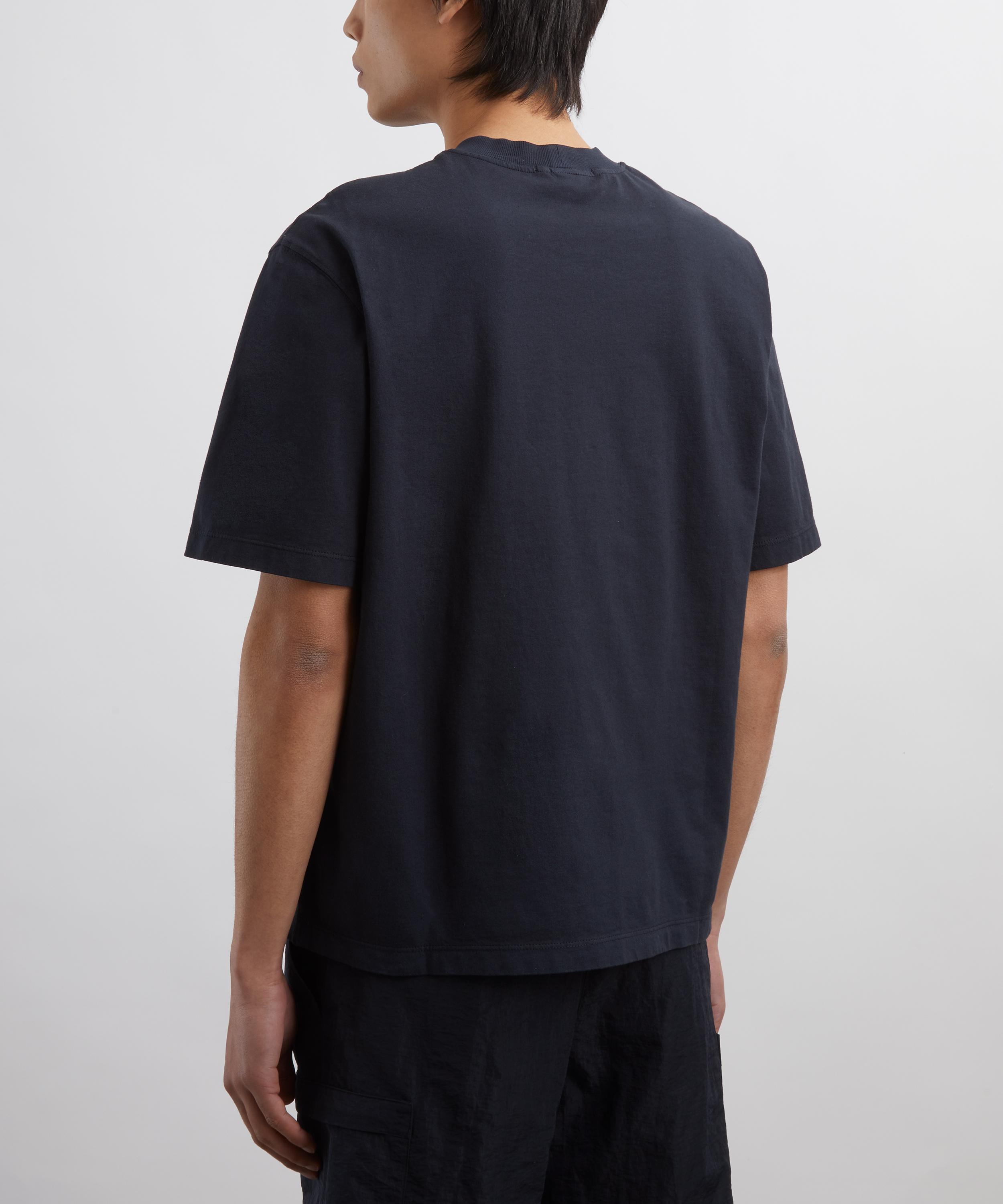 Stone Island - Slim Fit Compass Logo Patch T-Shirt image number 3