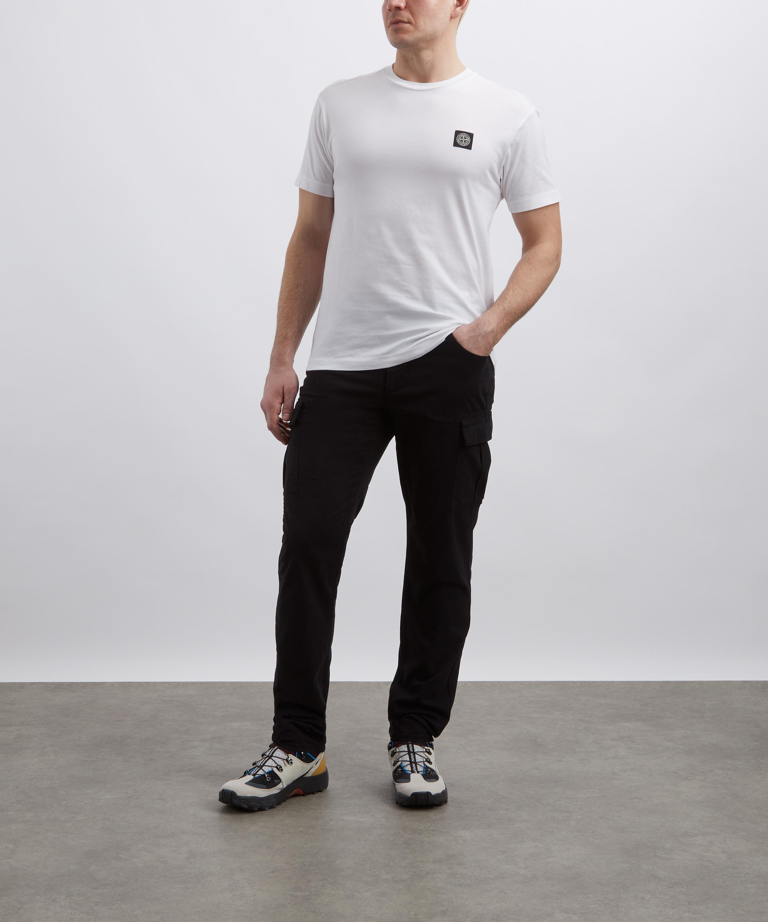 Stone Island - Slim Fit Compass Logo Patch T-Shirt image number 1