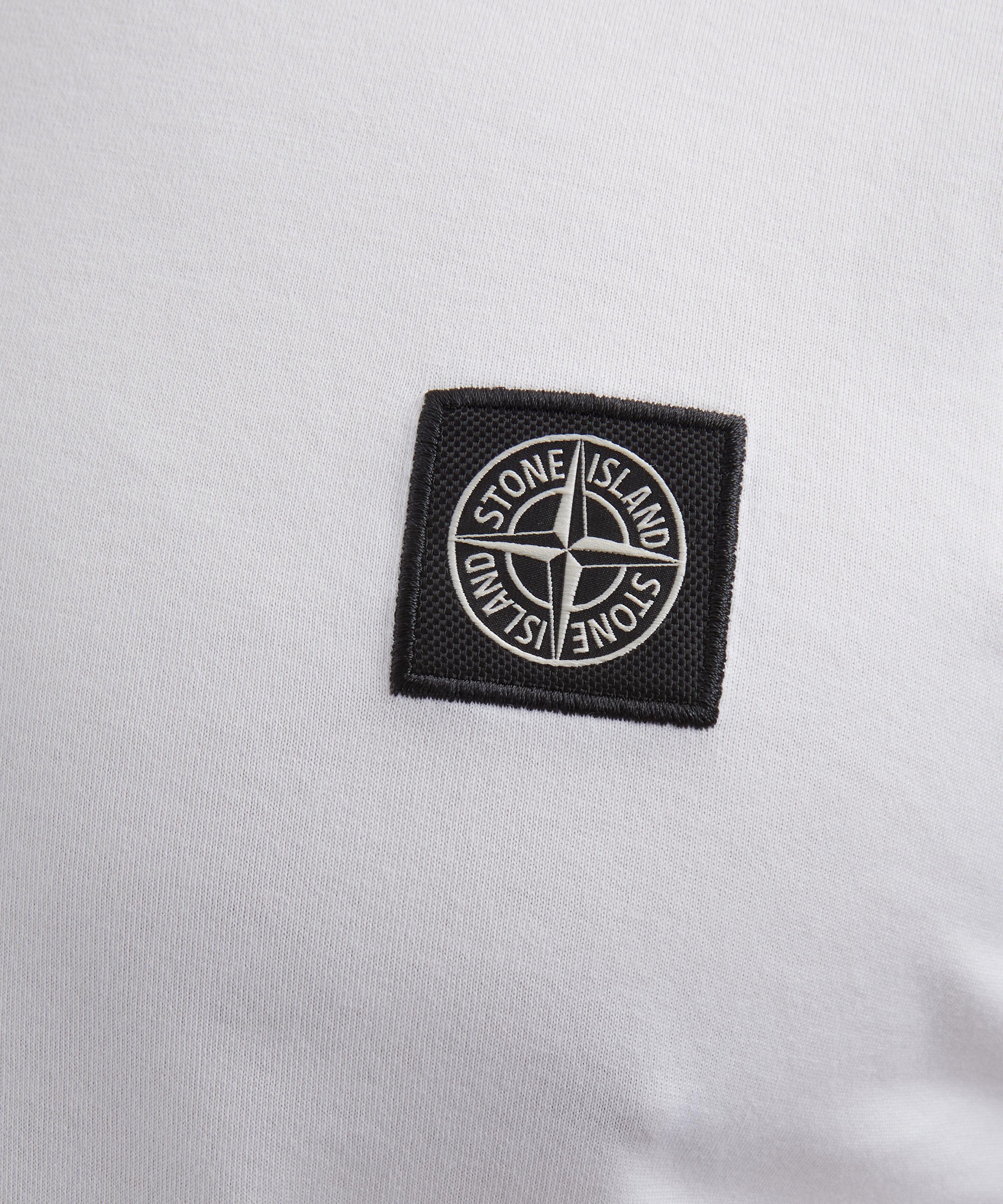 Stone Island - Slim Fit Compass Logo Patch T-Shirt image number 4