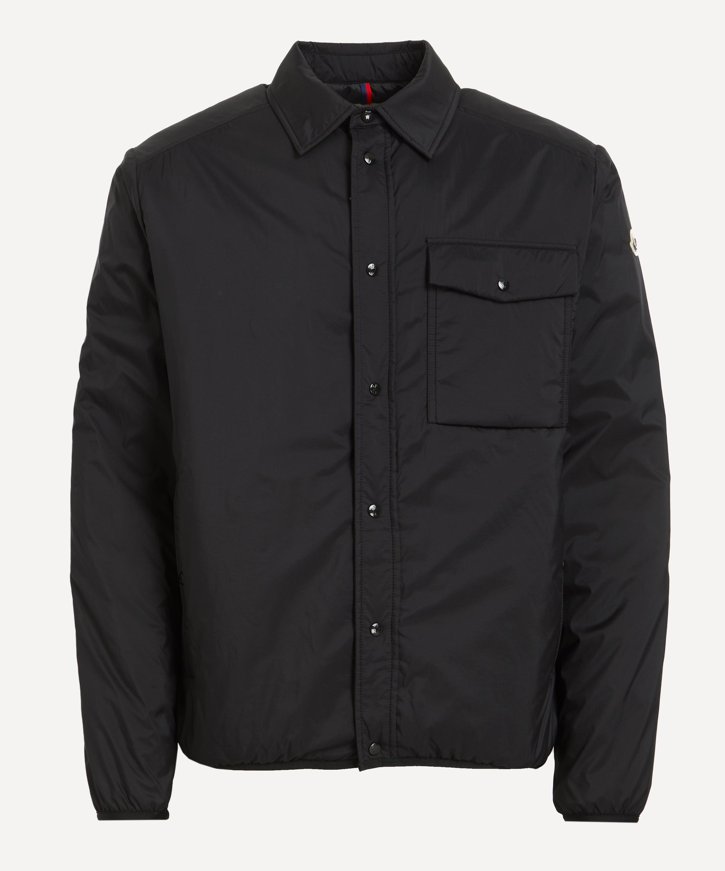 Moncler - Black Arpont Down Shirt Jacket image number 0